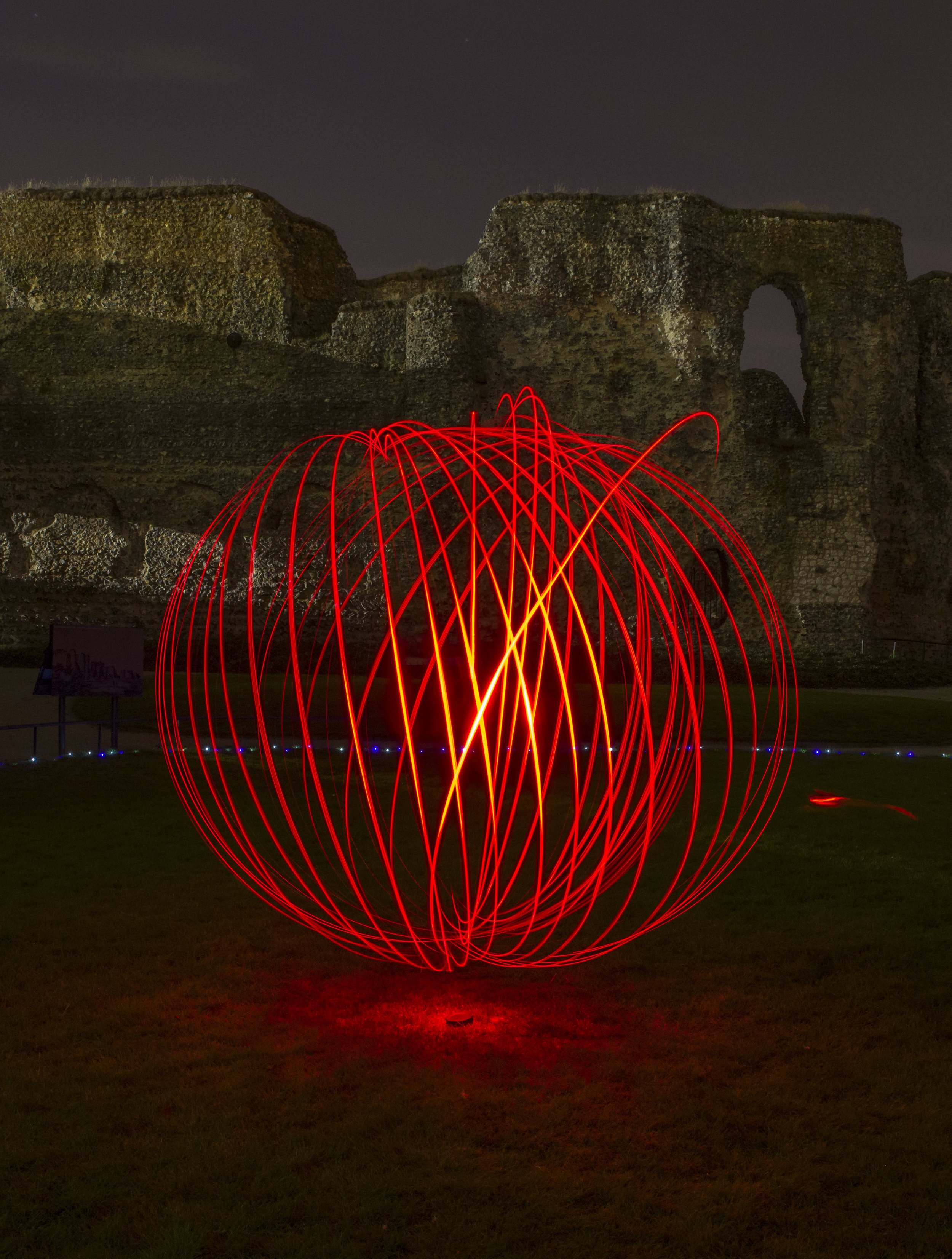  The midnight Walk - Light Art 