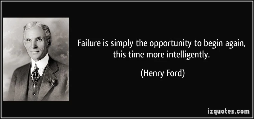 Failure: Why such a negative connotation?