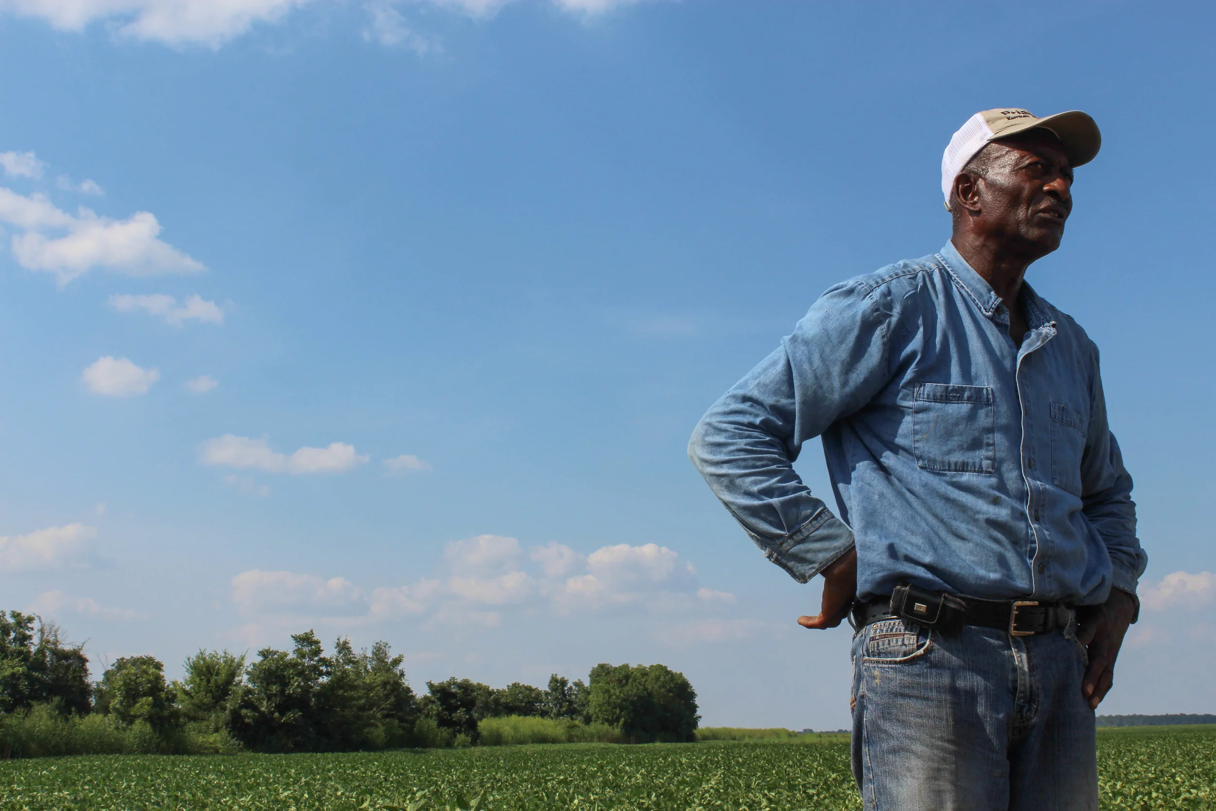 Mr. Roosevelt Lee, Soybean Farmer, The Mississippi Delta