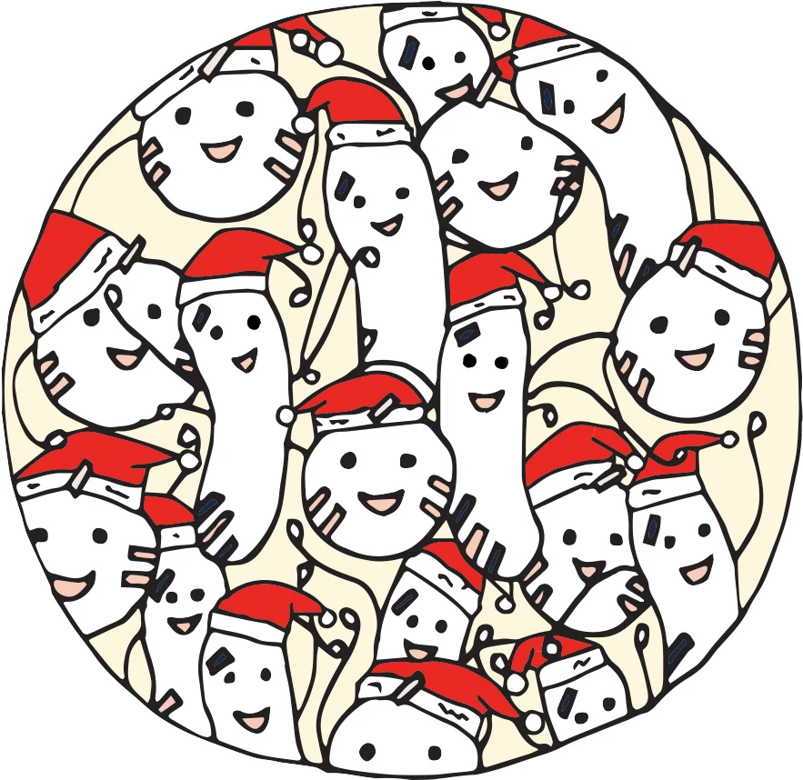 bacteria xmas vectors.jpg