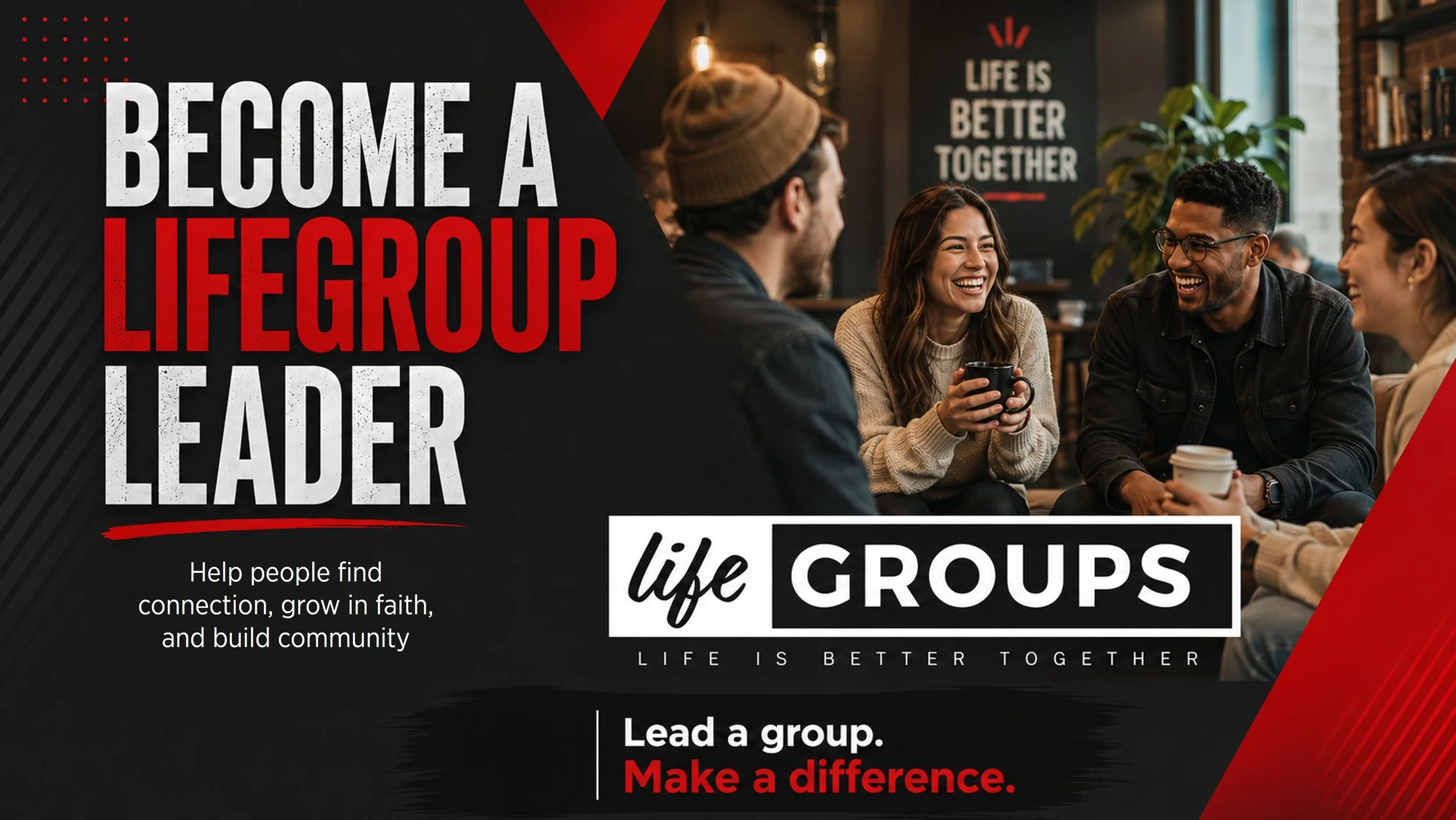 Become a LifeGroup leader at Cornerstone Community Church in Manteca