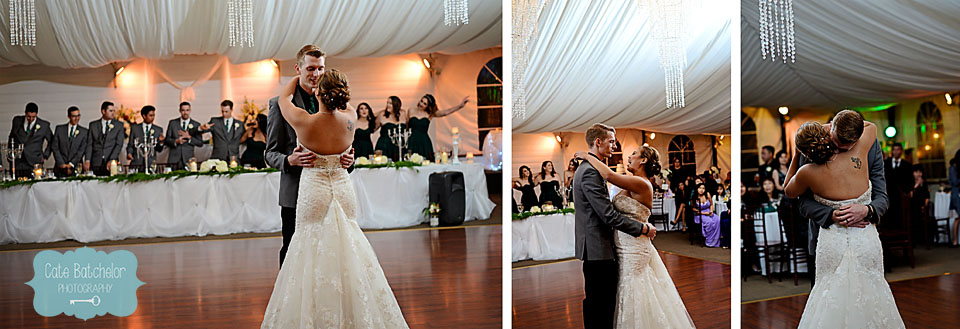 First dance as husband and wife!