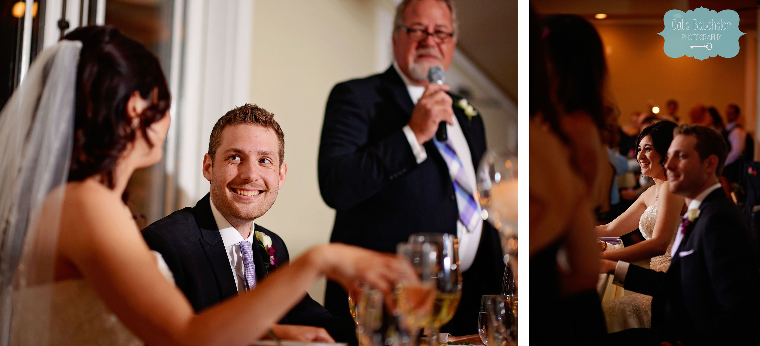 Some truly heartfelt toasts to the bride and groom.
