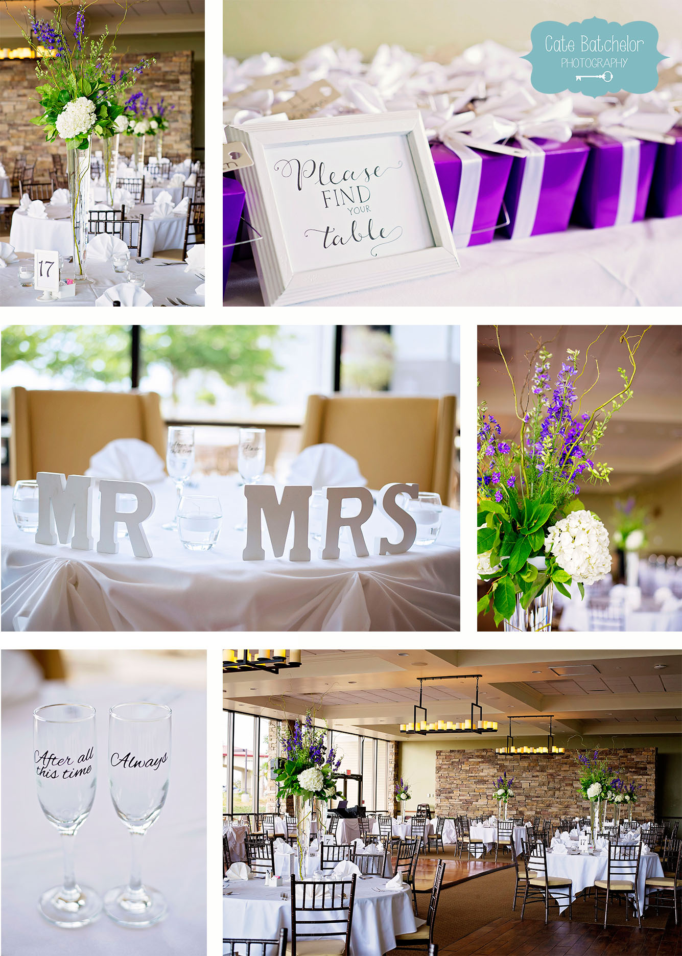 Beautiful reception details!