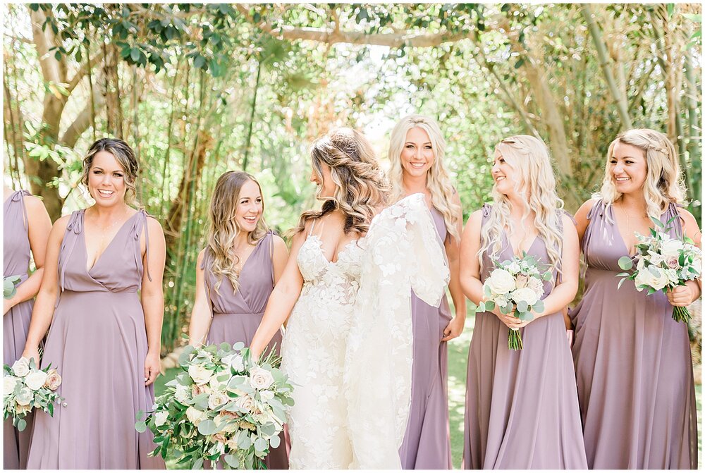 Romantic outdoor Botanica wedding in Vista, CA