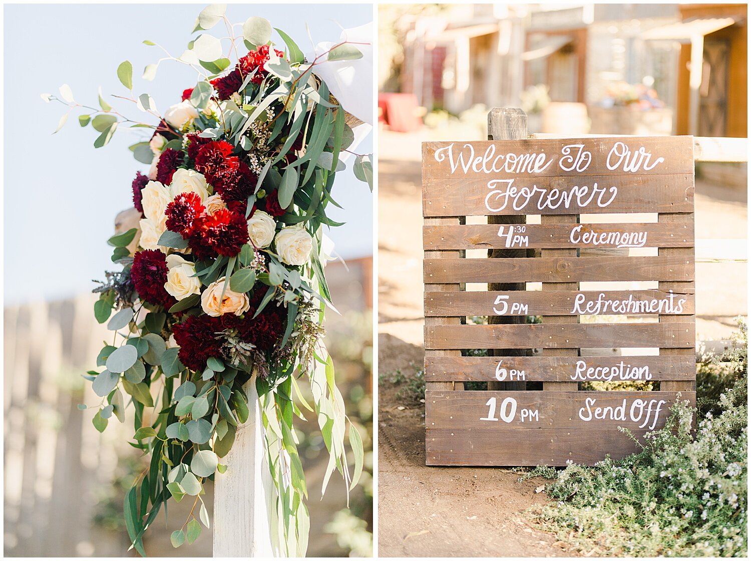  wedding day at sweetwater farms, bonita wedding, outdoor barn wedding, san diego wedding photographers, romantic rustic wedding, back patio event design, 