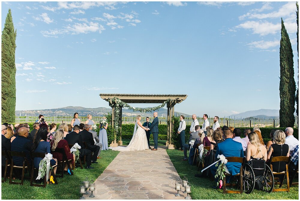 Ponte Winery wedding