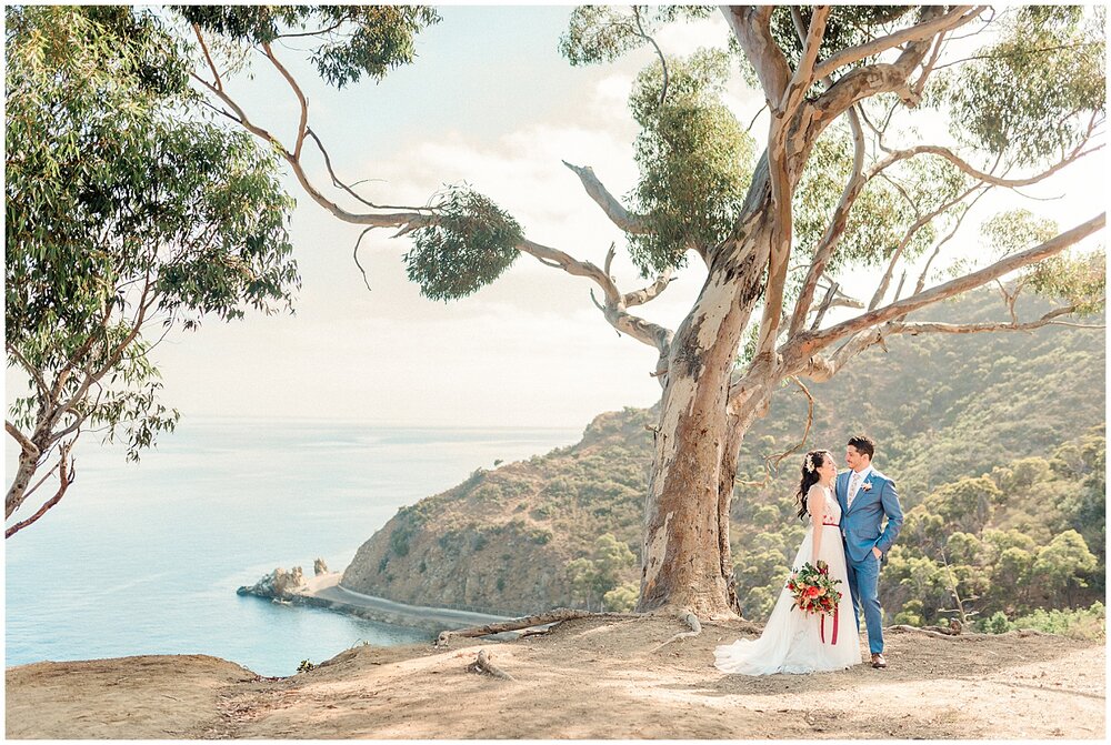 Intimate Catalina Island Wedding