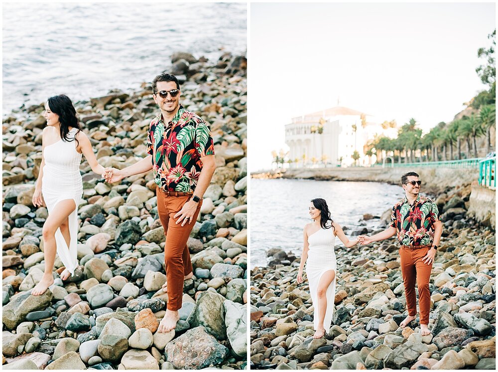  destination wedding photographer, cuban island style, Cuban inspired wedding style, rocky beach, Avalon theater, 