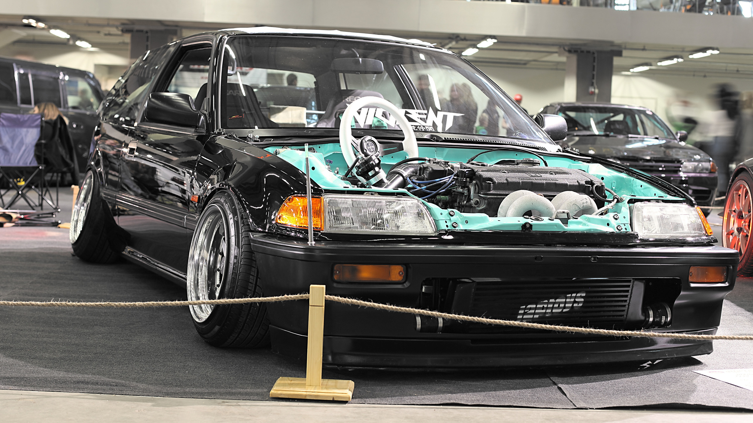 Markus Viinikka's -88 Civic also received a Top Ten award.