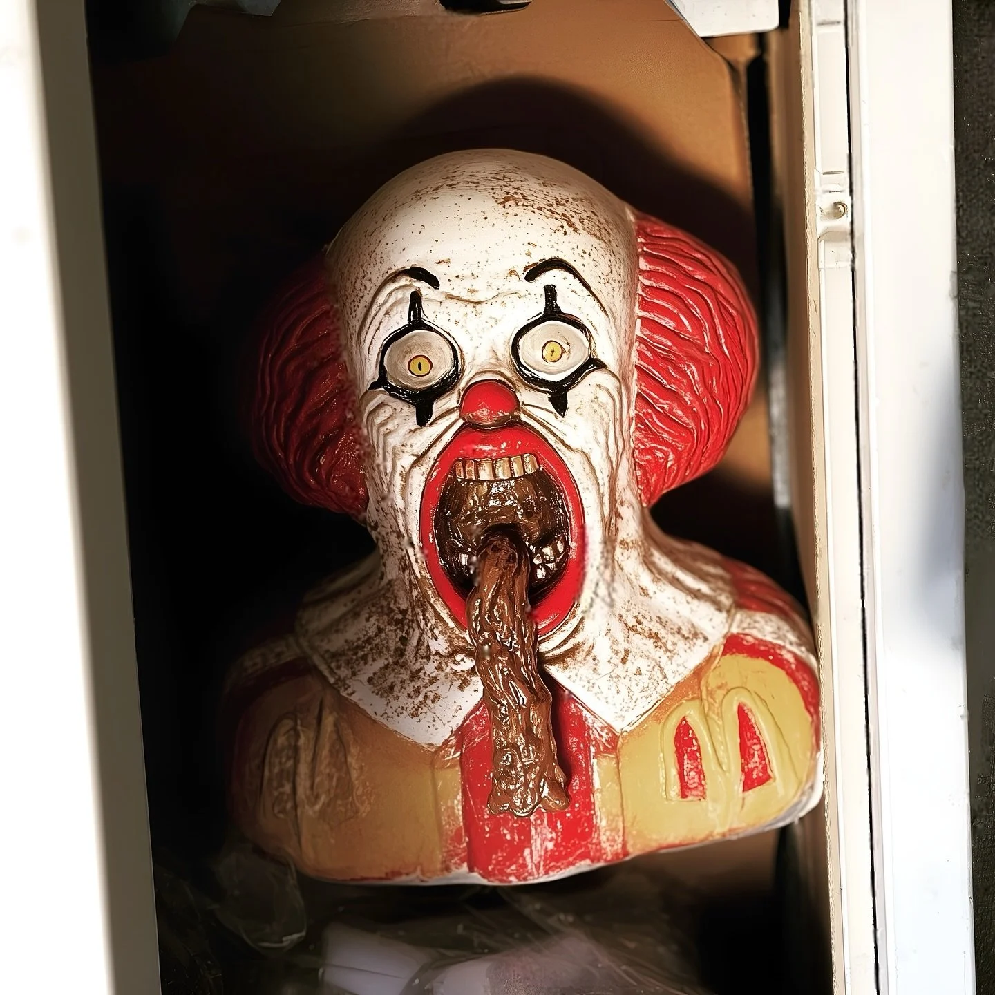 Almost done with my Halloween mask! 🎃