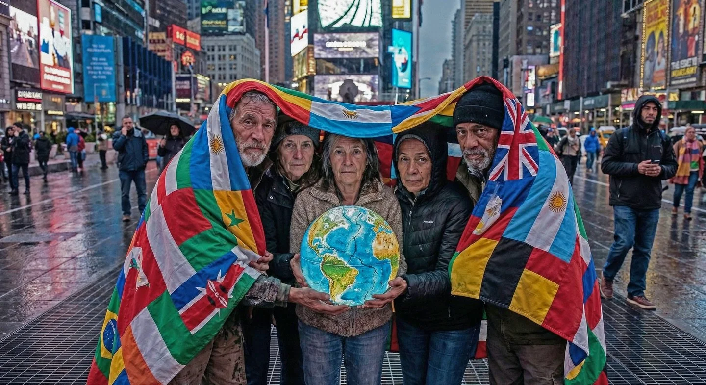 Fauxtographic glances into the American pseudosphere