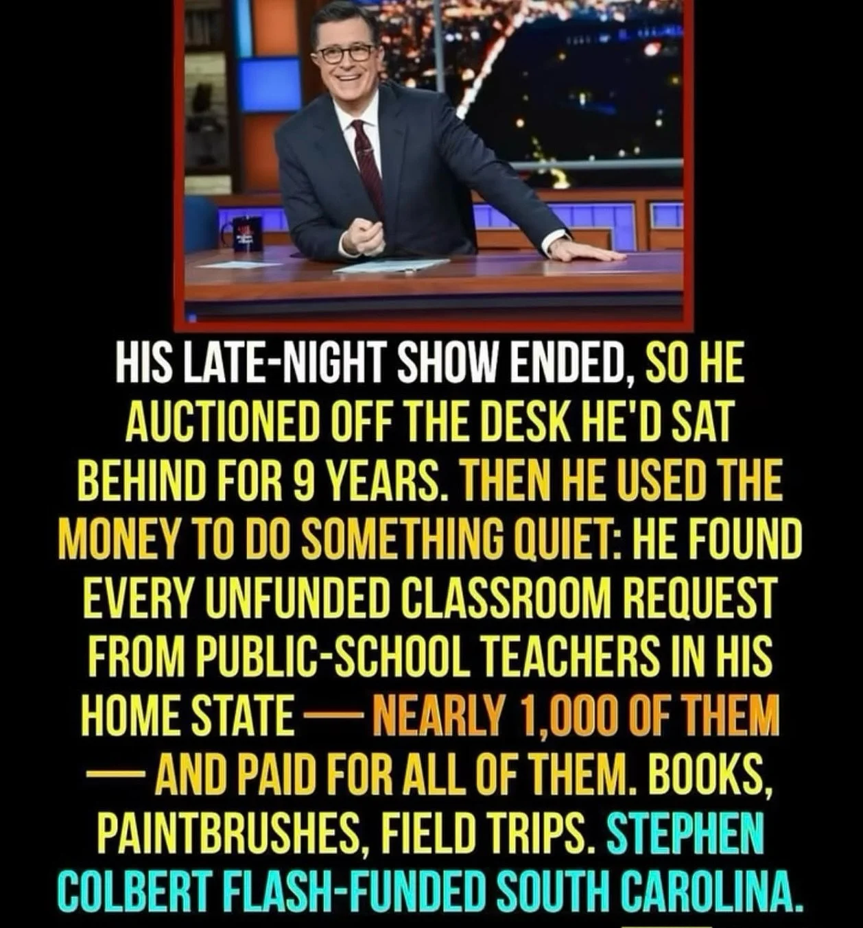 This is how a high quality human acts.