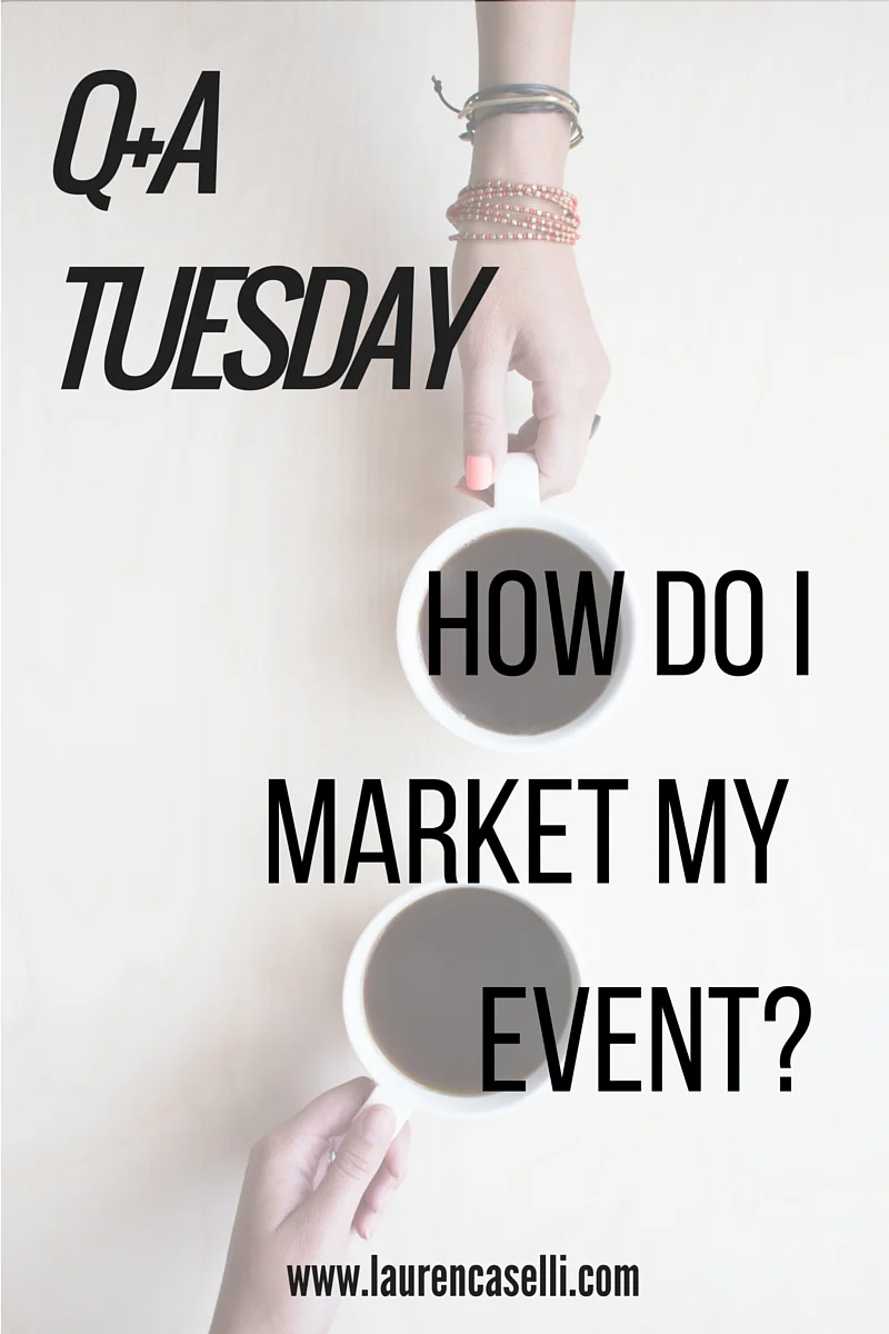 How to market a creative event, workshop, retreat, or conference
