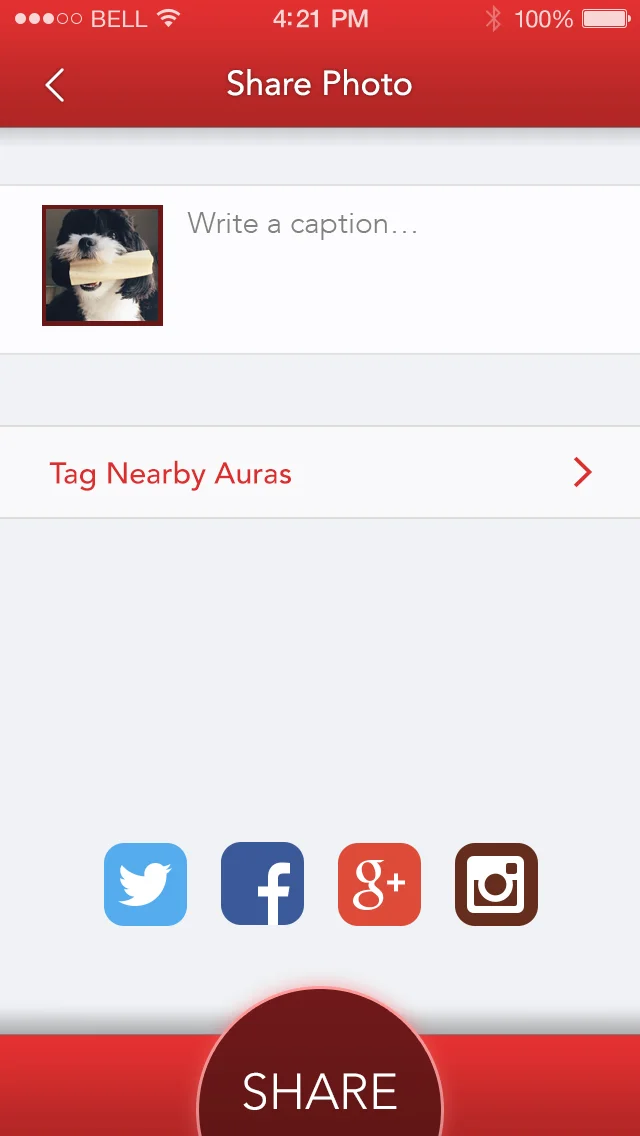 Aura: Share Photo