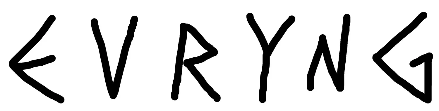 Sketchy Logo, 2017 evryng.com