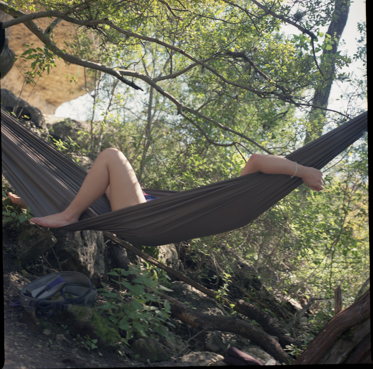 Hammock, 2019 Kodak Portra 400