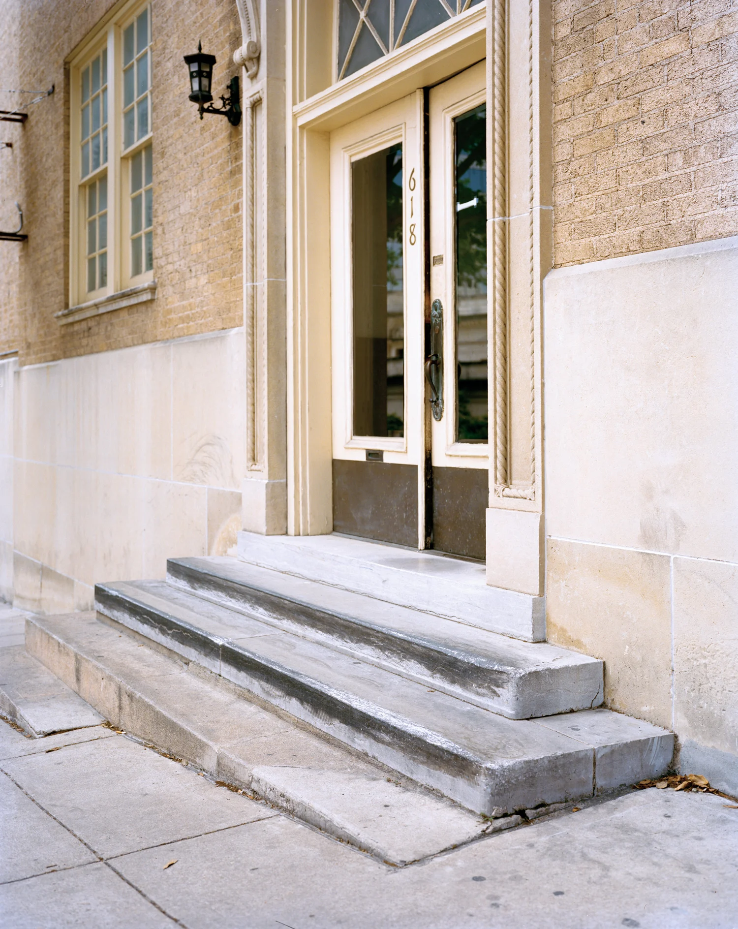 Yellow Door, 2015 Kodak Portra 400