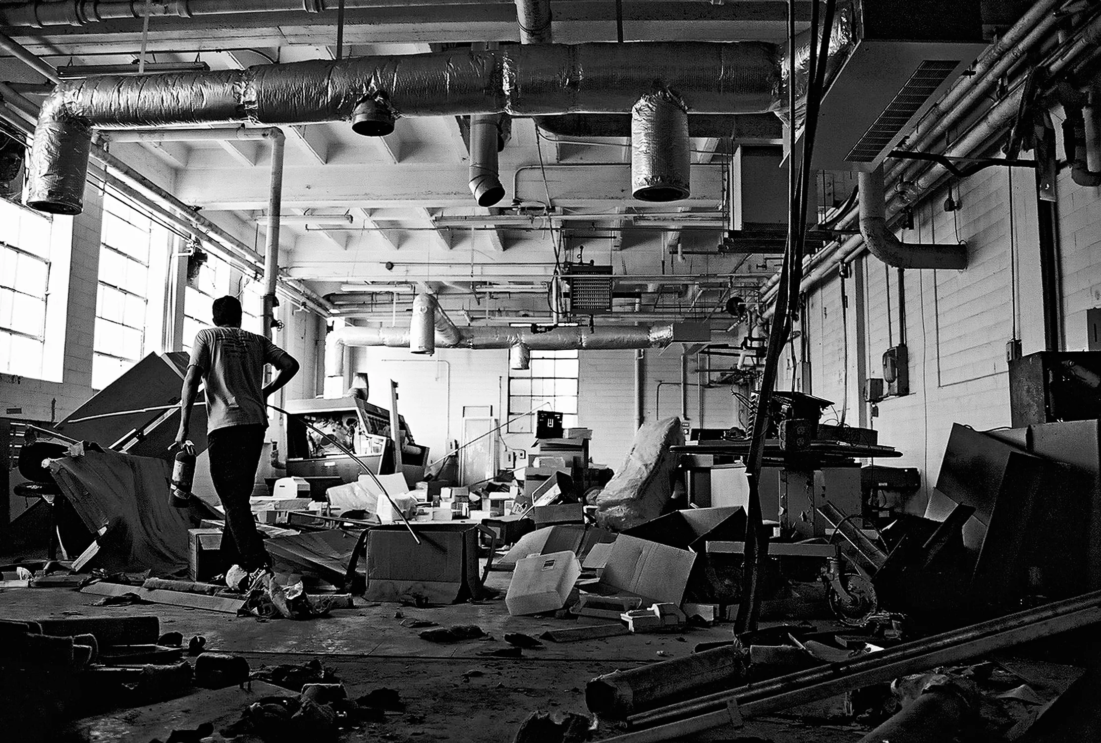 Abandoned Hospital no. 2, 2009 Kodak BW400CN
