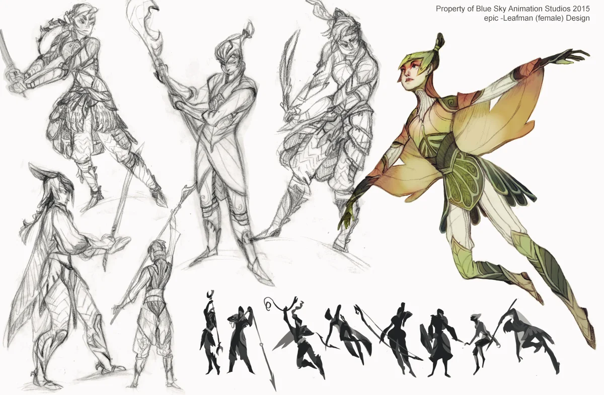 Blue Sky Studios - Leafman Design