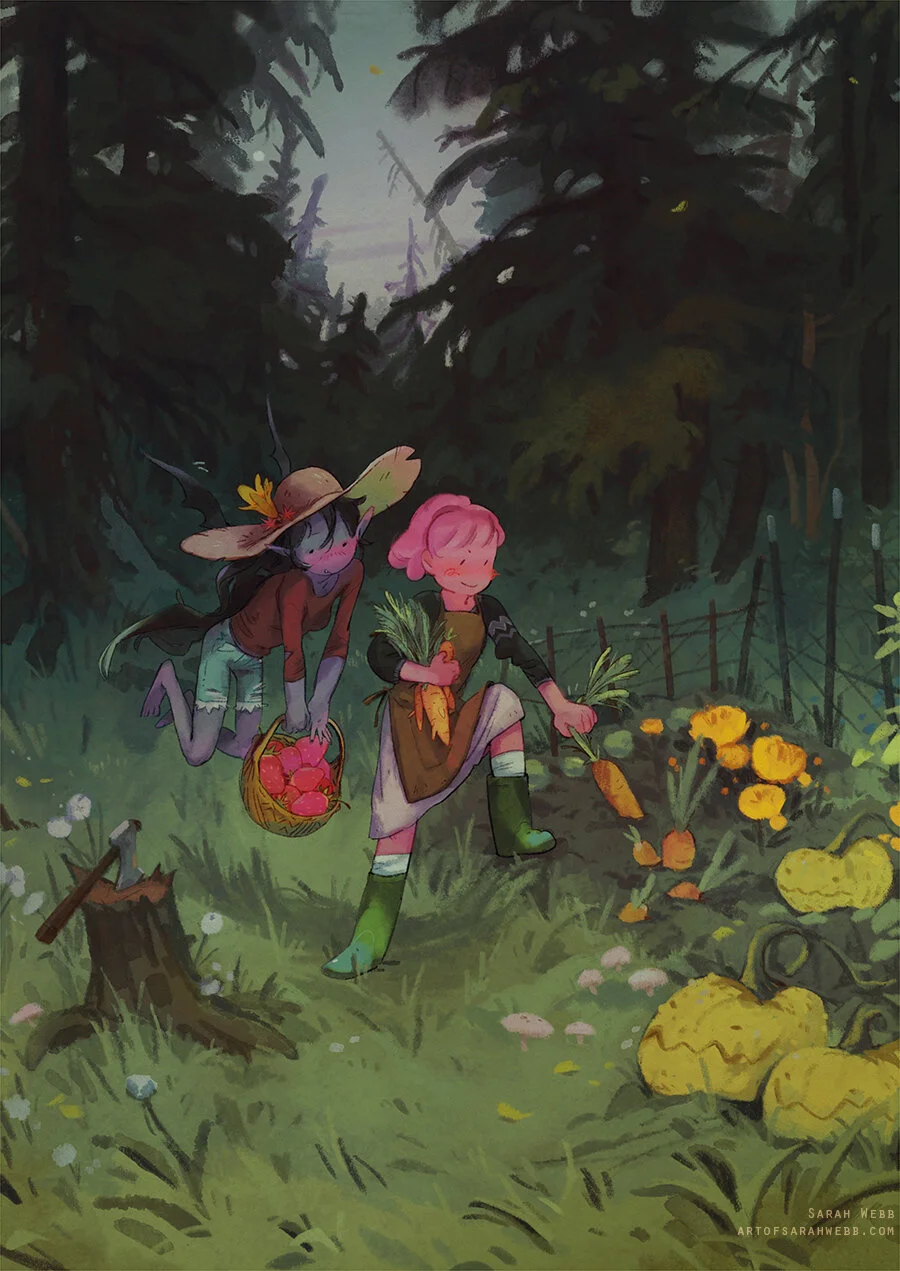 Adventure Time Fanart - Garden - 2021