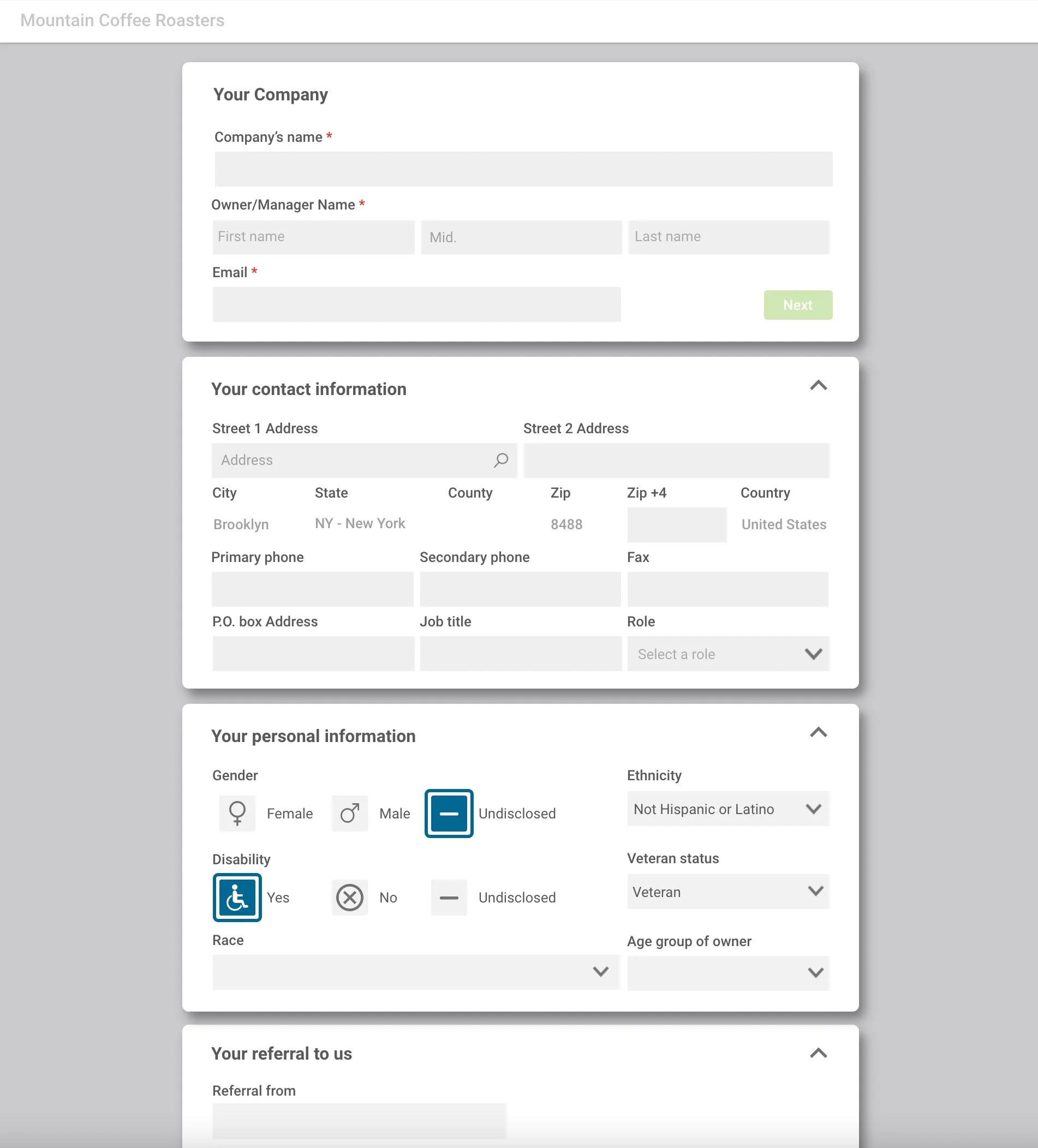 Client Rocker And Request Form New feature: Client Intake Forms Lets Your Clients Self-register ...