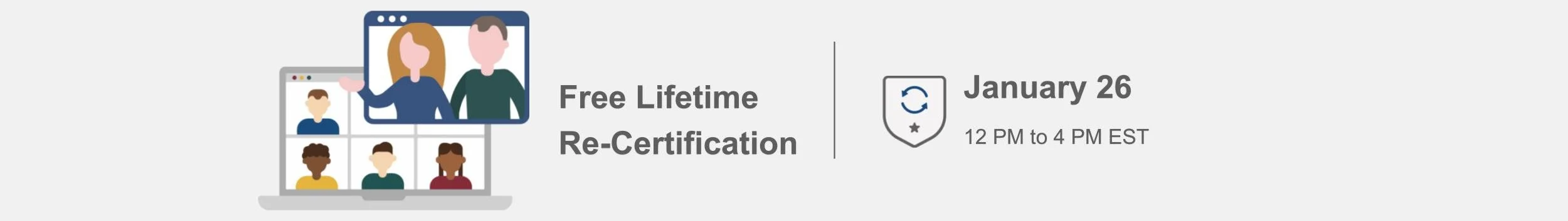 Live Online Re-Certification  