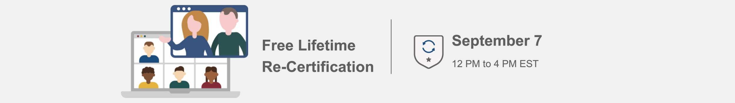 Live Online Re-Certification     