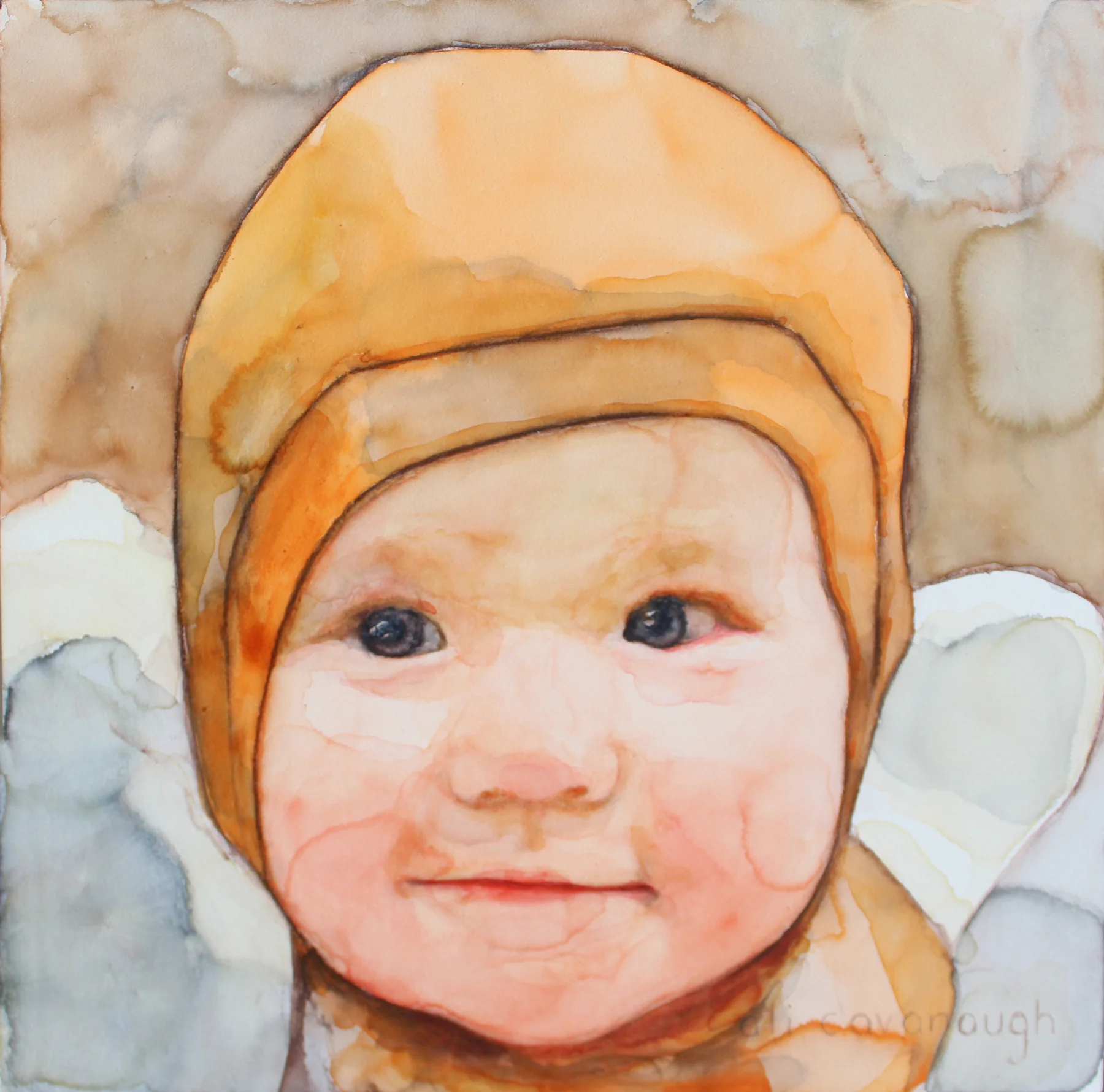 Lily 8 x 8 inches