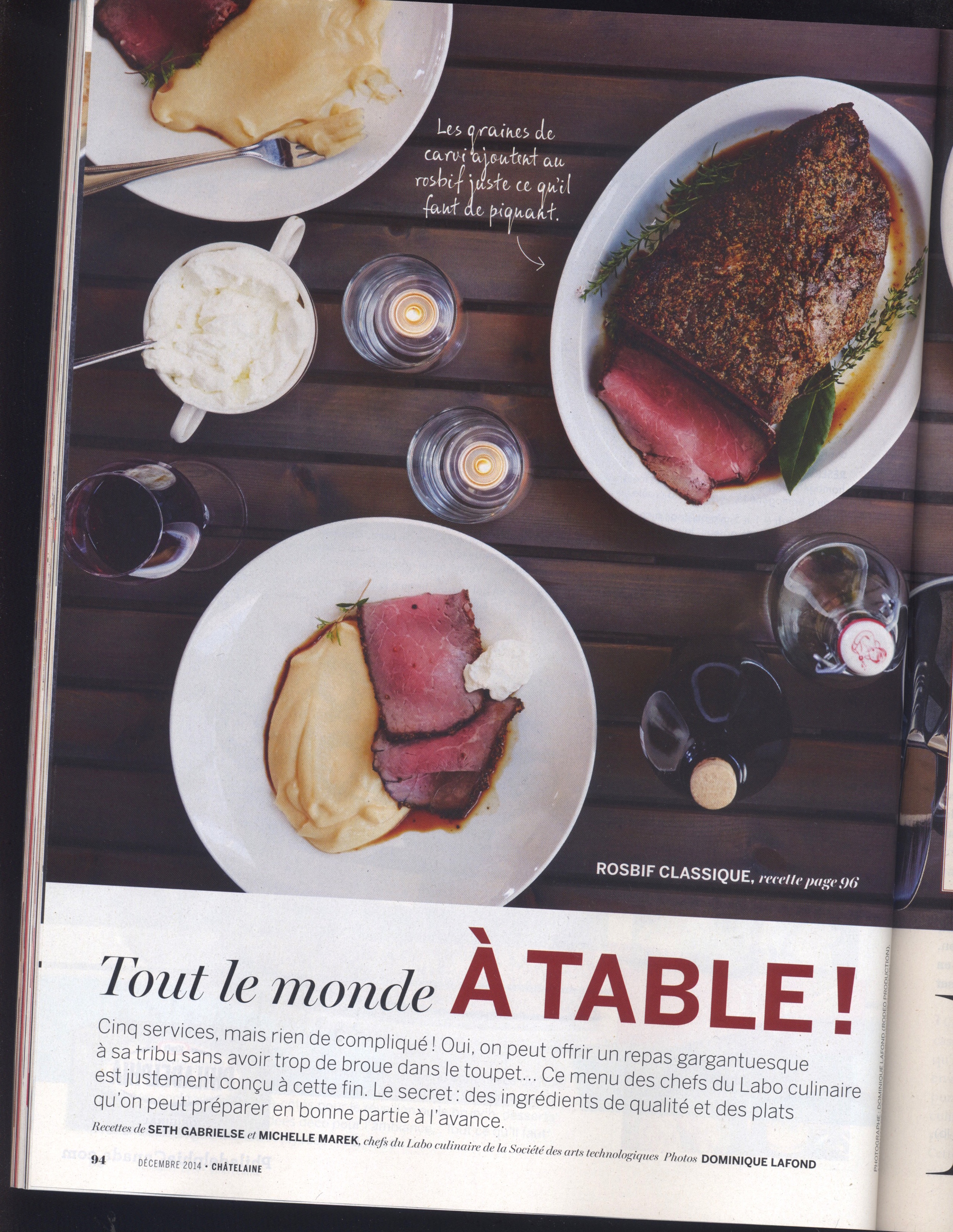 fig. b: rosy roast beef