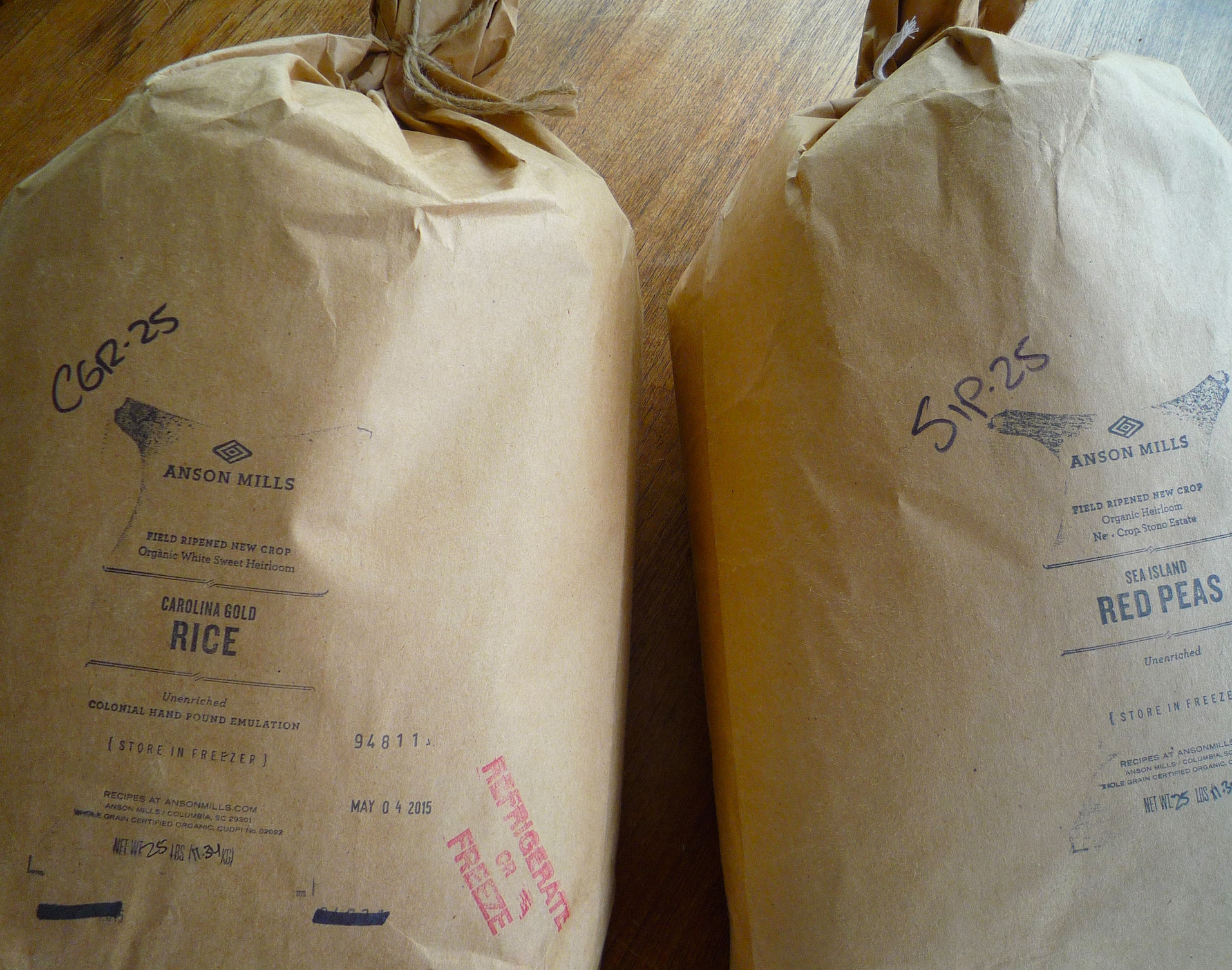 fig. c: rice & peas