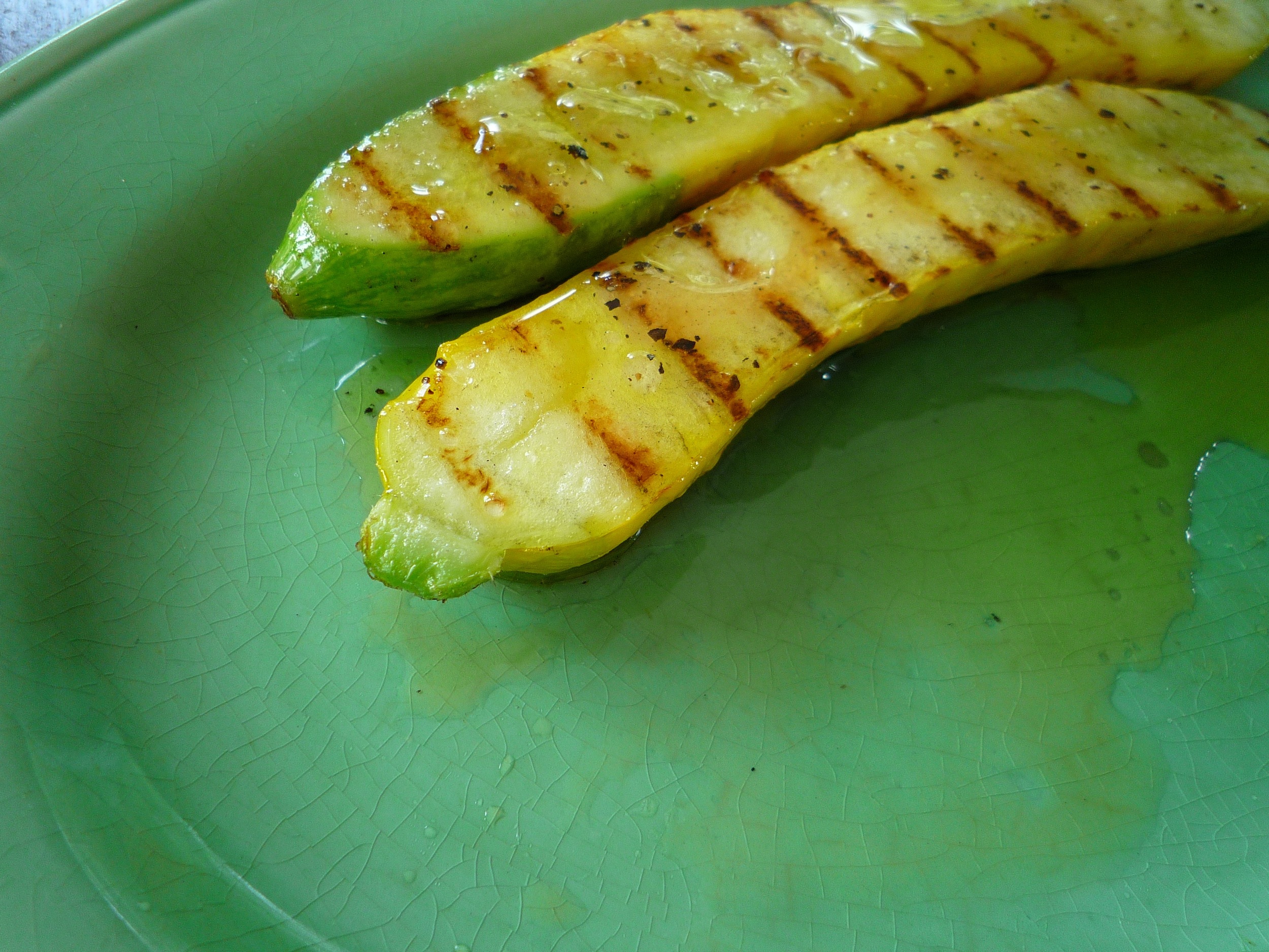 grilled zukes