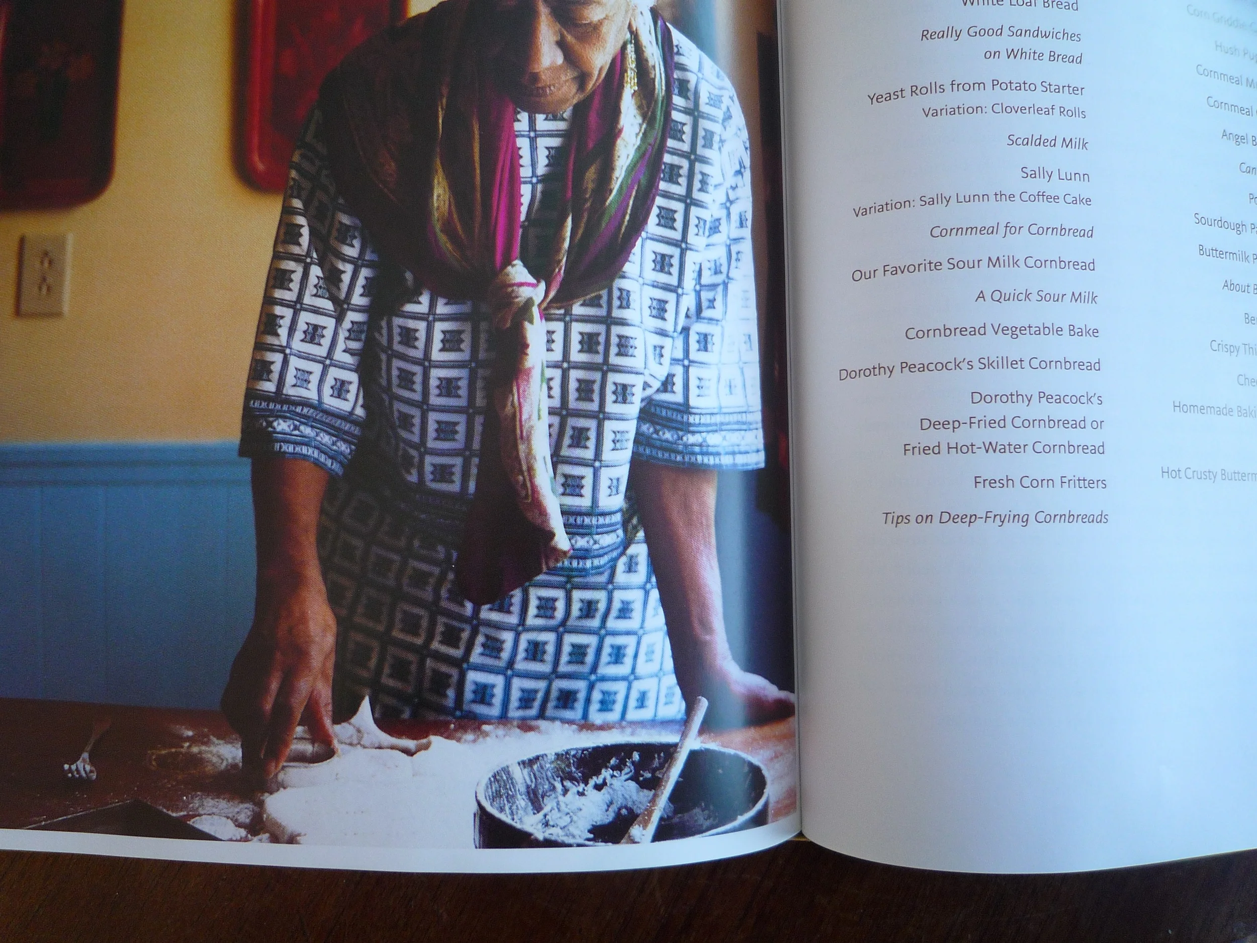 fig. a: Edna Lewis in the house