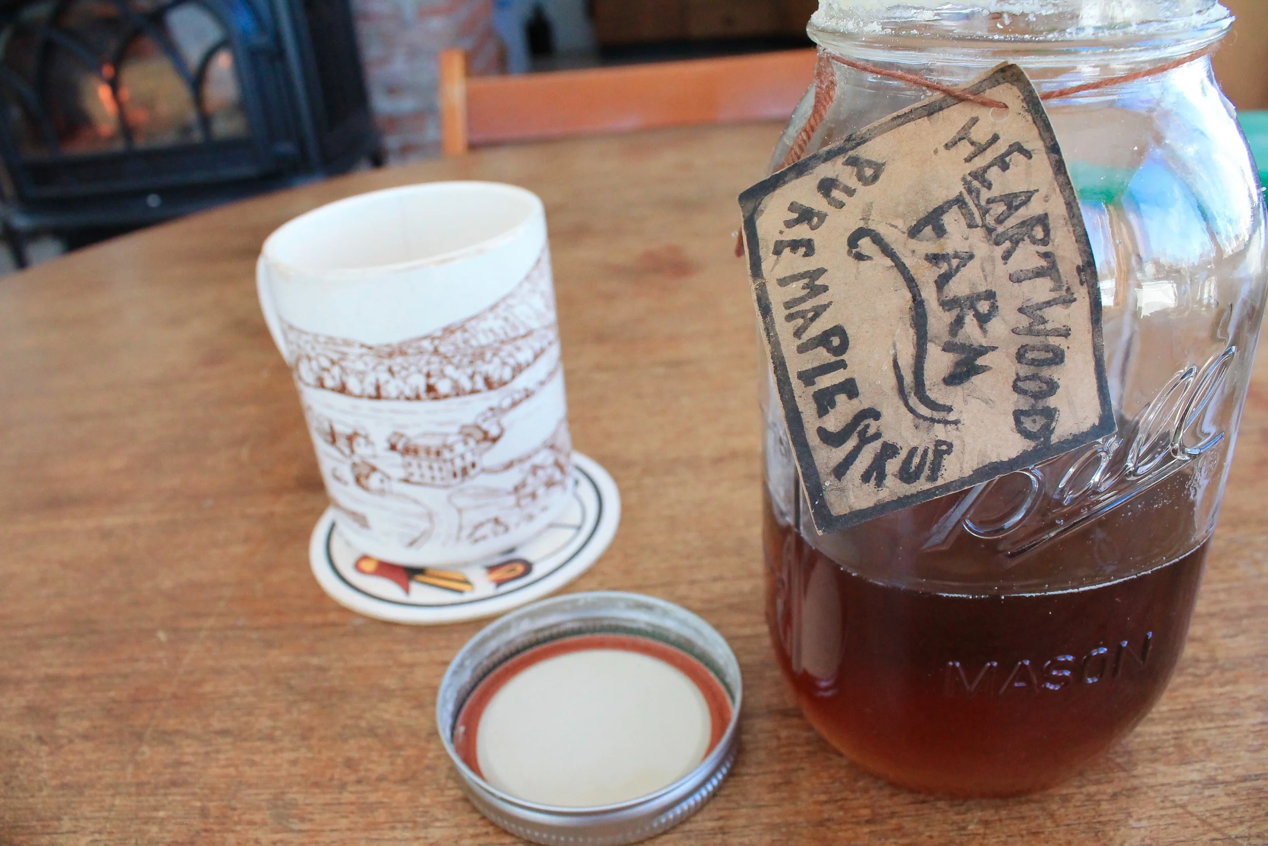 fig. e: coffee &amp; maple syrup, ready for action