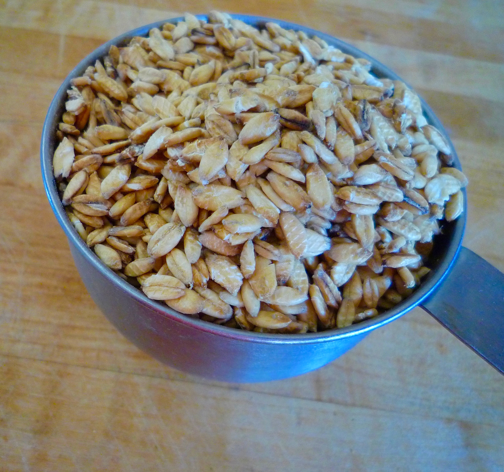 fig. h: raw oats