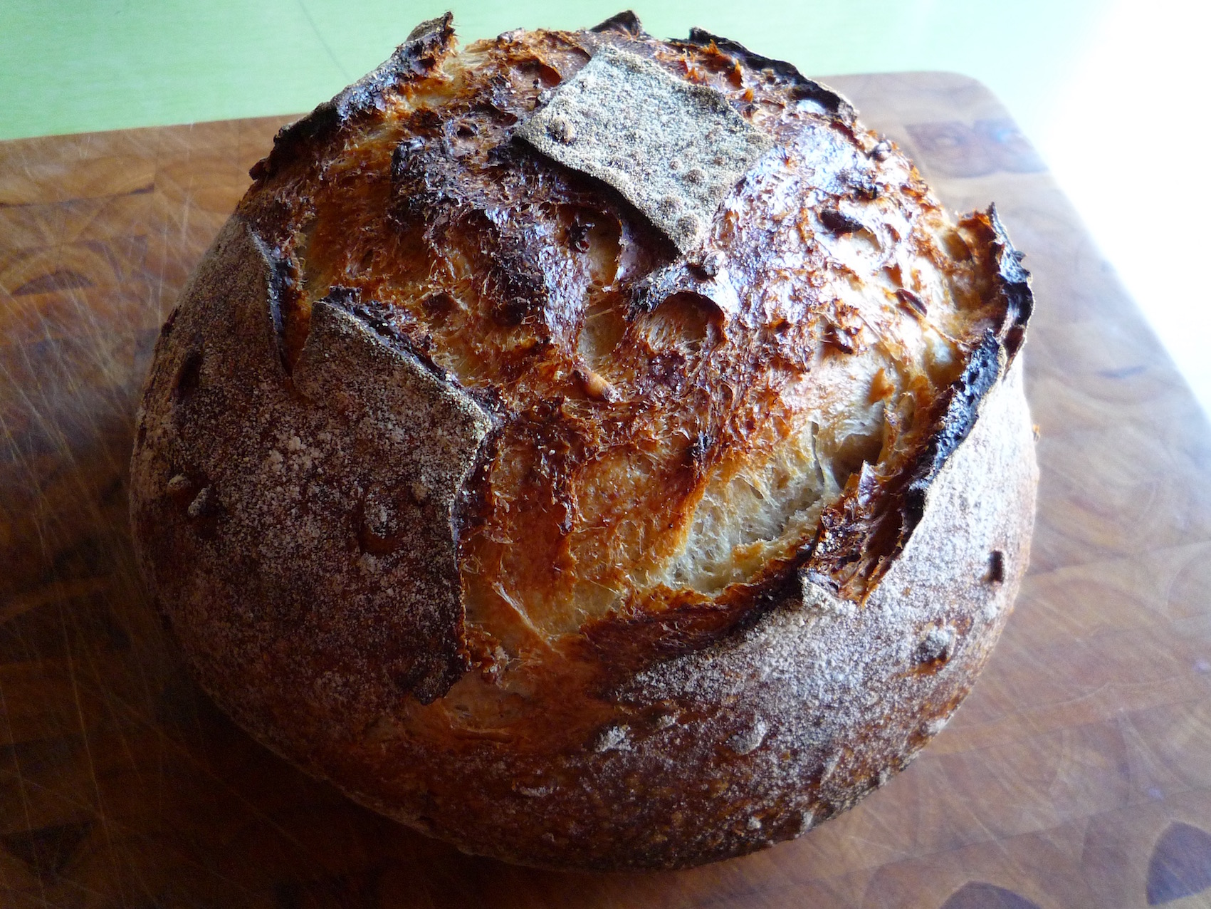 fig. l: honey-oat loaf