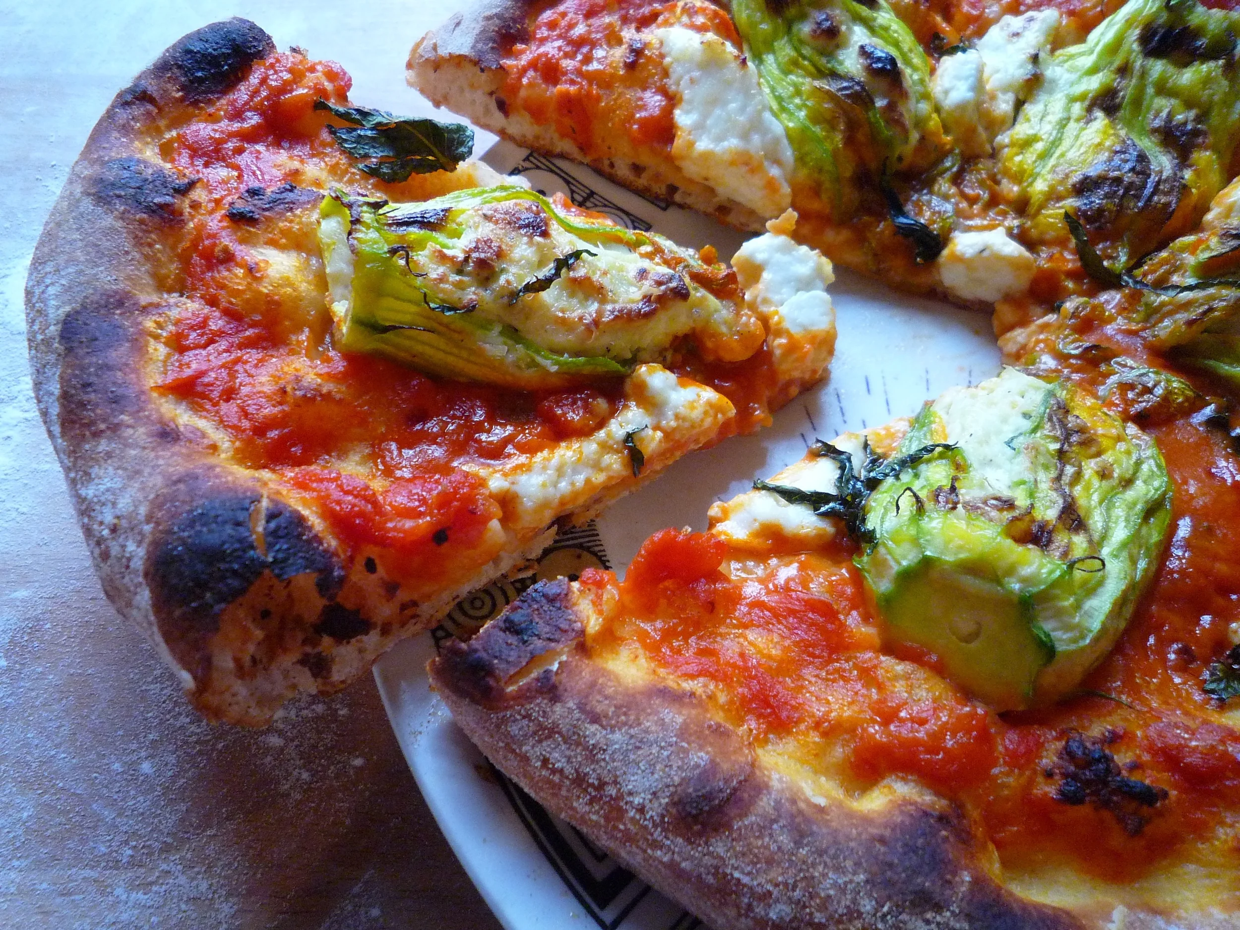 fig. g: zucchini blossom pizza 2