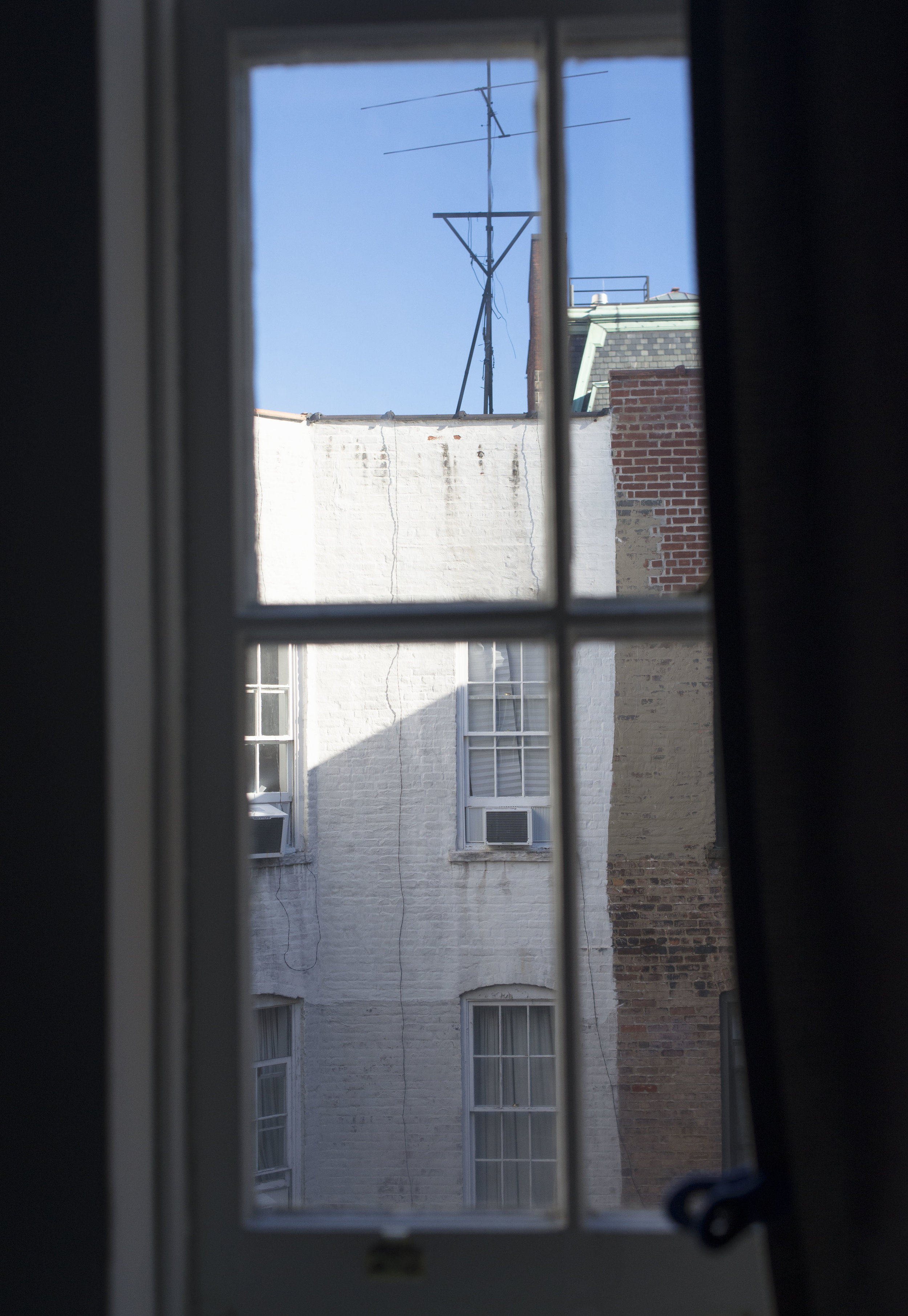 Window at Stebbsy's. Manhattan, NY.