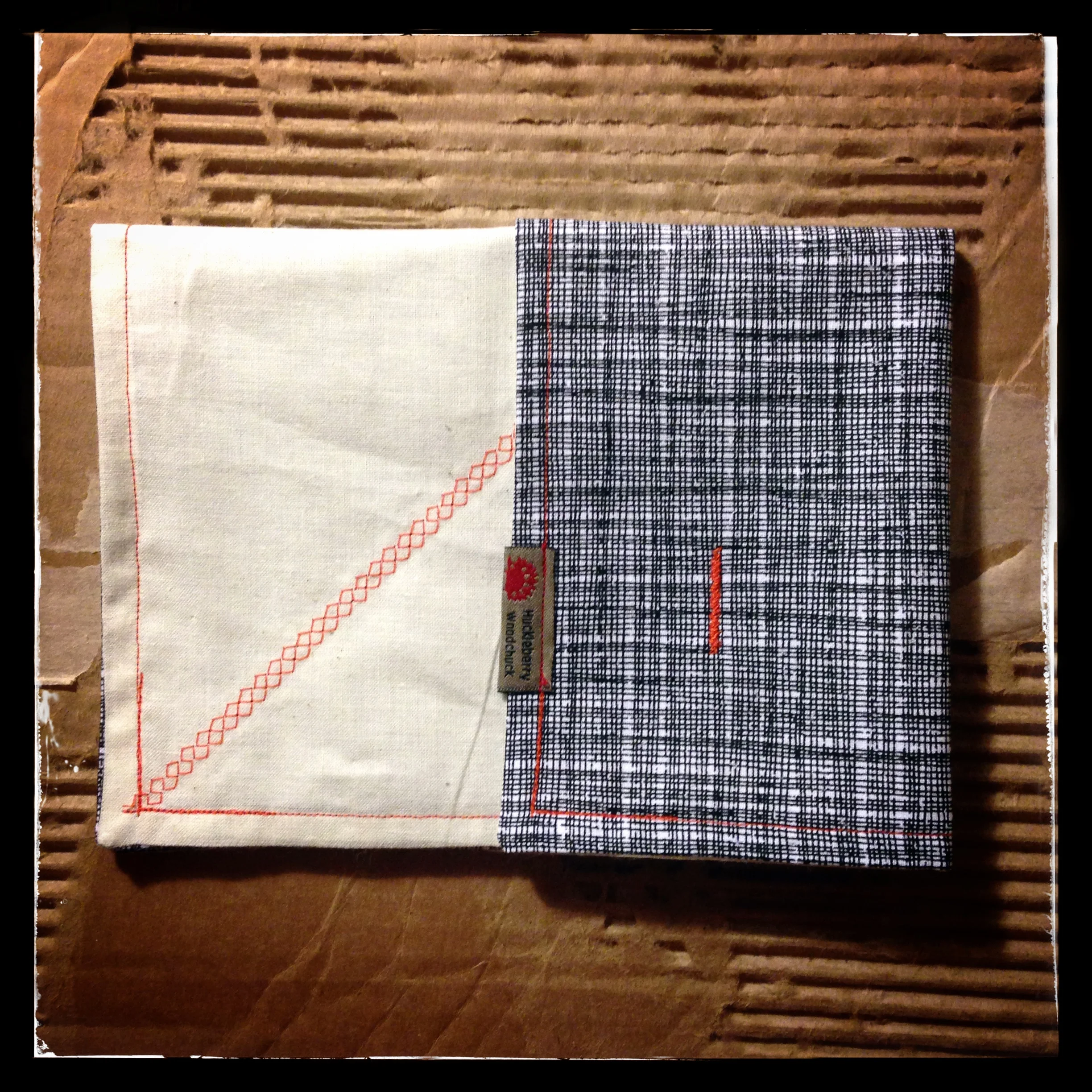 Classic Cotton Print Handkerchief - Loose Weave Print