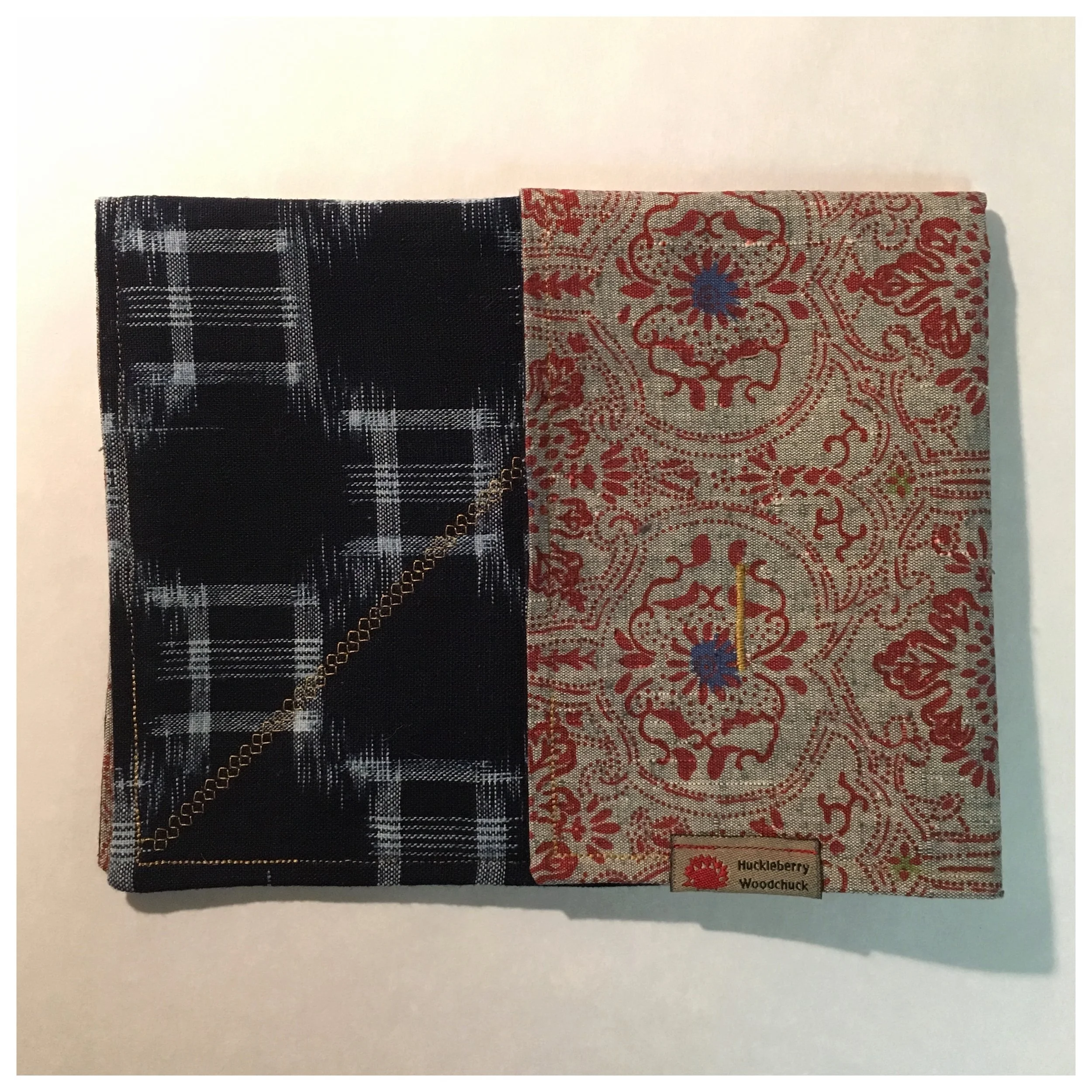 Atelier Havier Vintage Tsumug and Kasuri Handkerchief