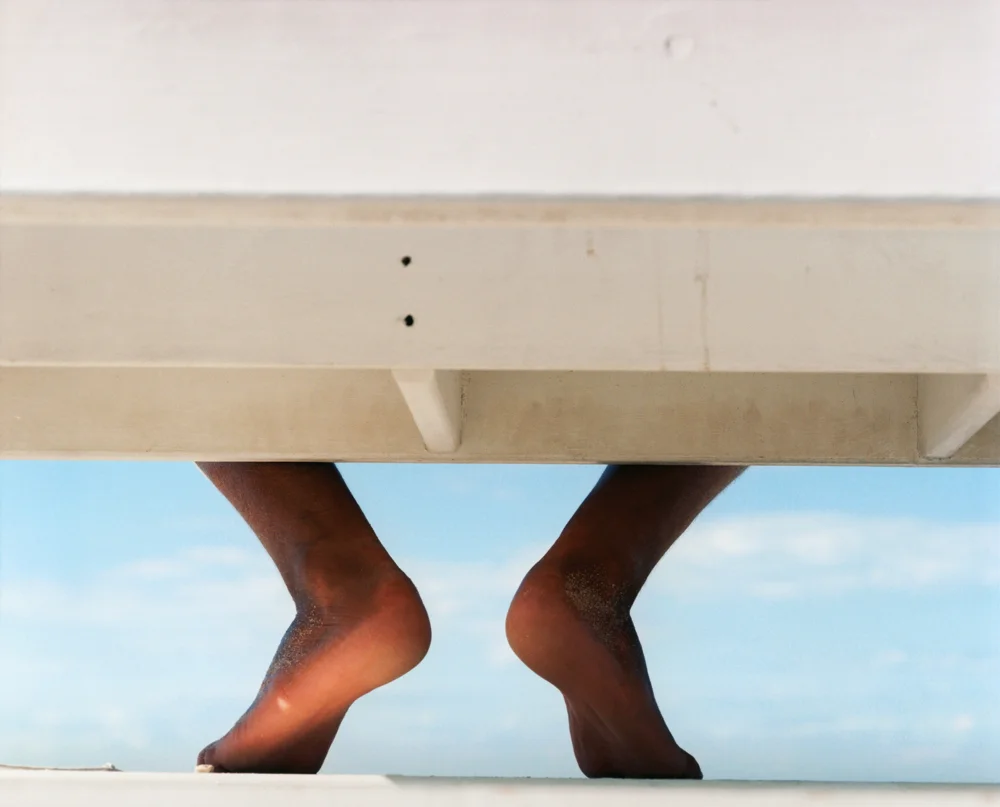 guard feet, montauk, 2007