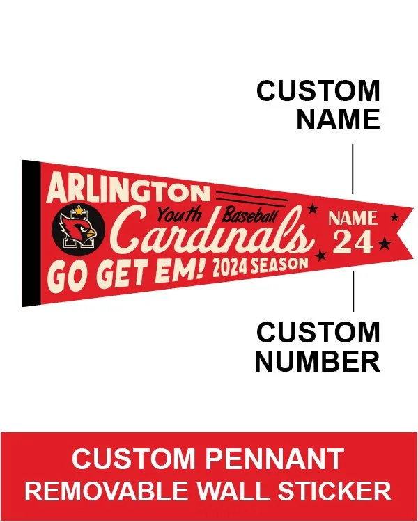 Pennant Custom Wall Sticker