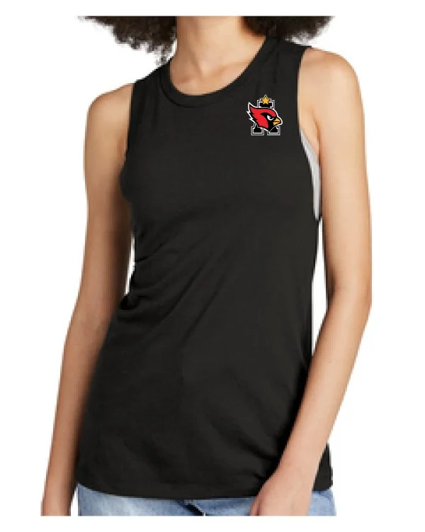 Breeze - Ladies Black Muscle Tank