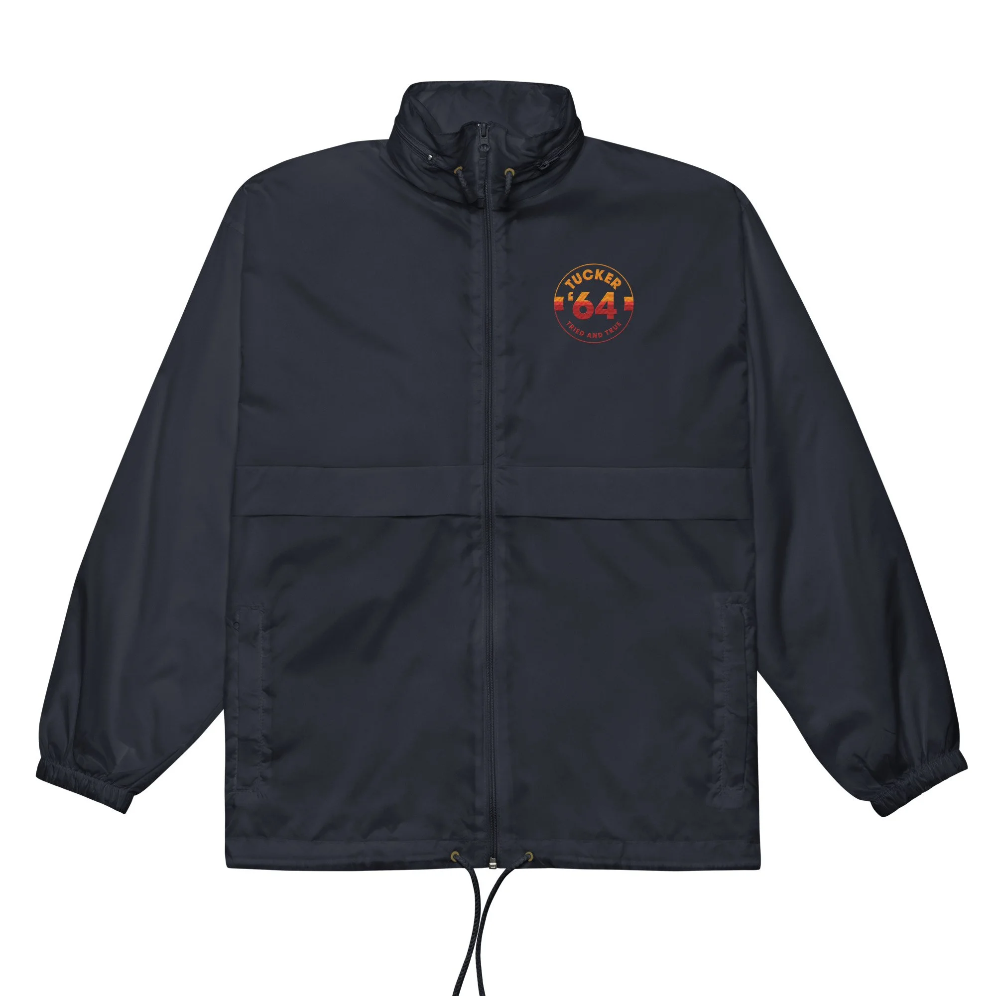 unisex-basic-windbreaker-navy-front-6a8b67c45d551.jpg