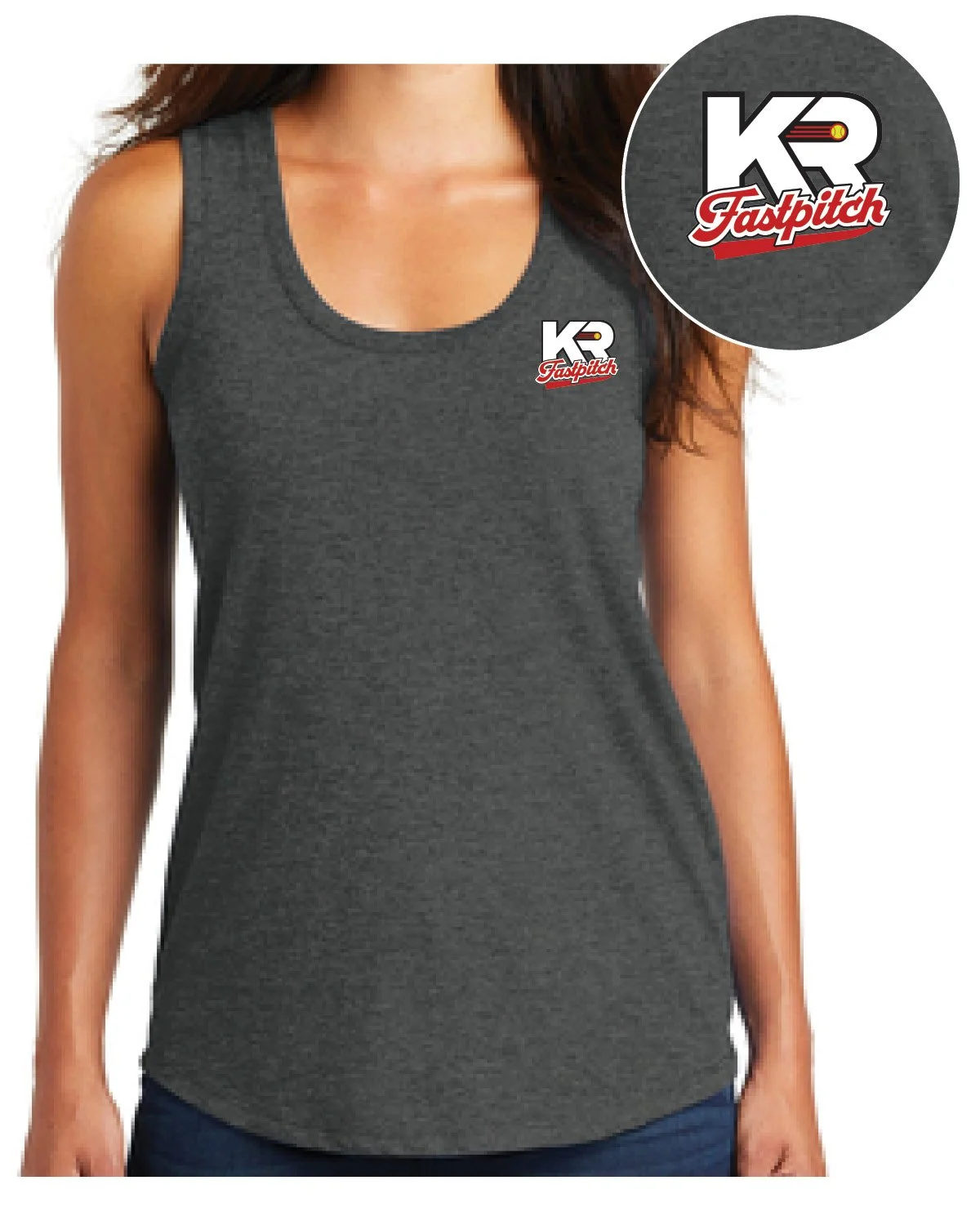 Racer Black Frost Tank