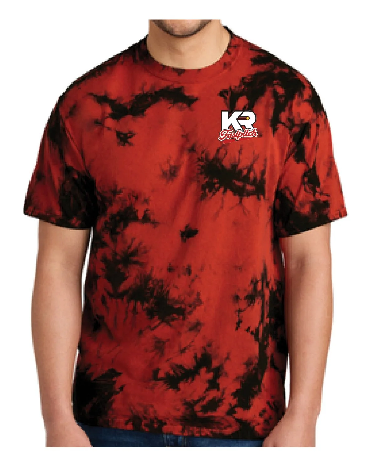 Tie-Dye Red Tee