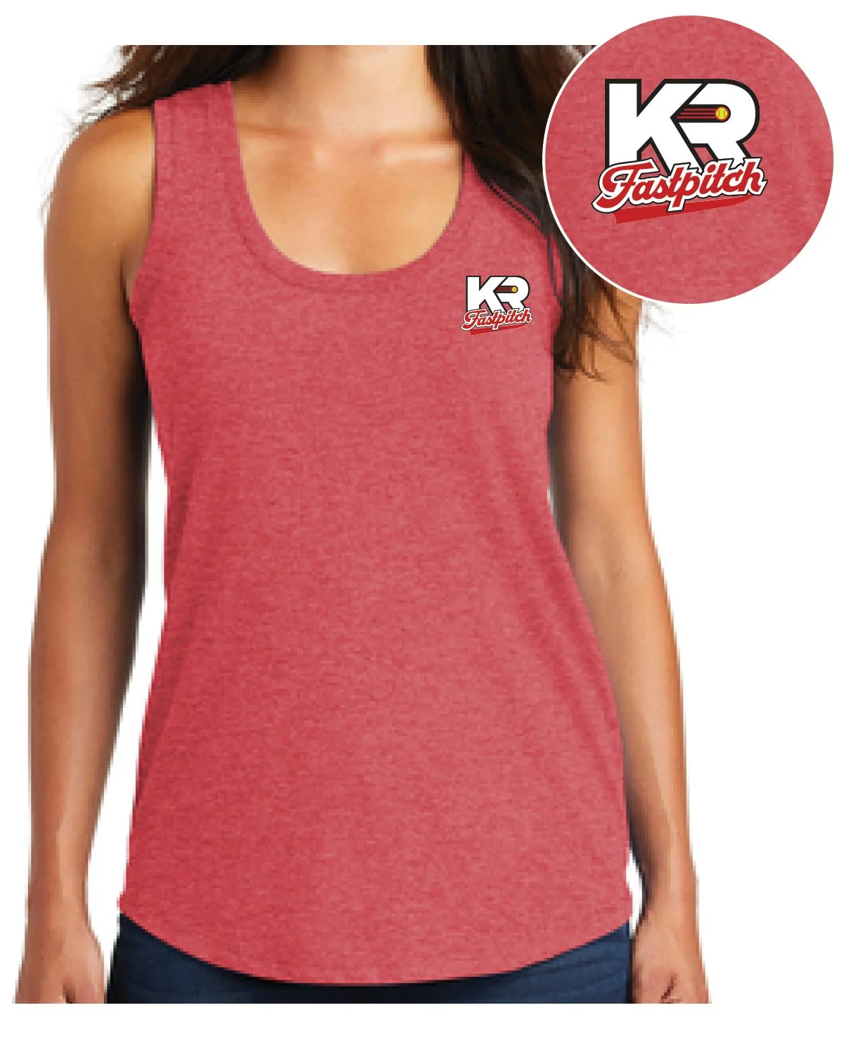 Racer Red Frost Tank