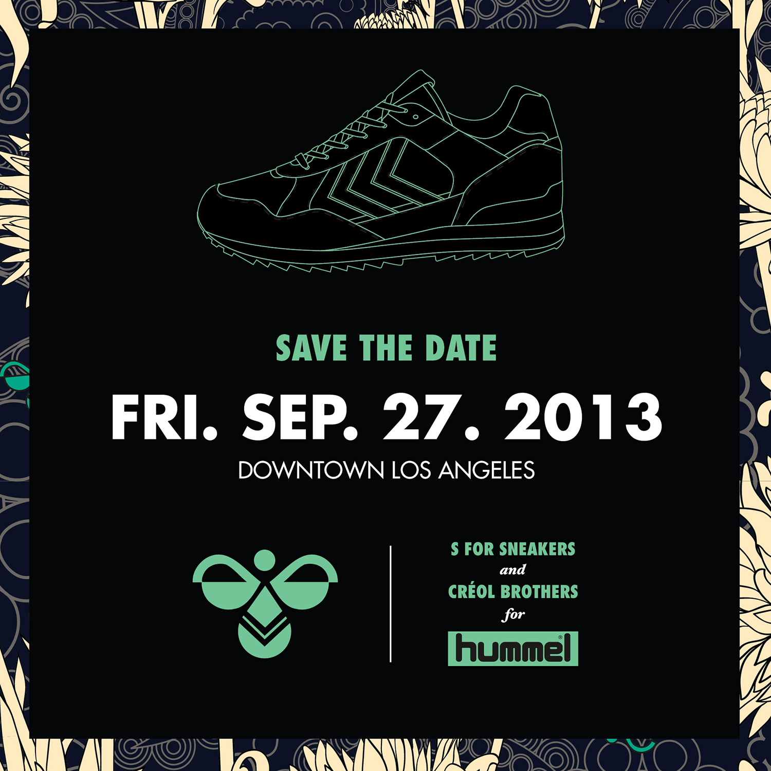 We launched the project with a pop-up store in the Downtown Los Angeles sneaker store Blends .