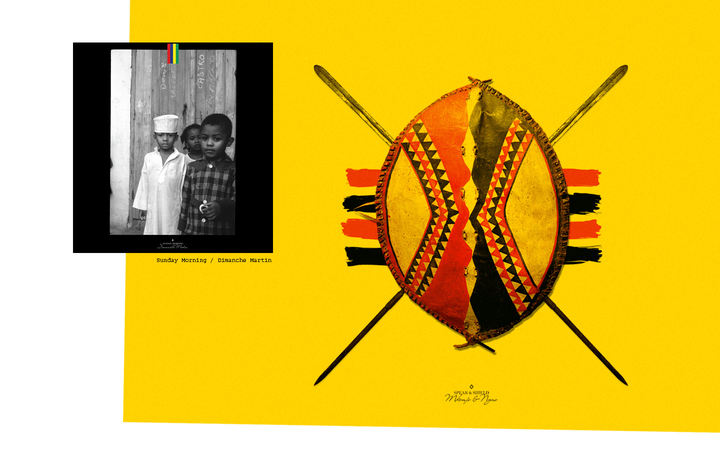 Since The Créol Brothers are born on the island of Mauritius and raised in Tanzania, Africa and Copenhagen, Denmark, we have drawn inspiration from our roots for our contribution to this unique Africa collection. Each t-shirt comes with a beaded Mauritian flag, a beaded African doll USB key, featuring behind the scenes images, a short film, as well as exclusive music tracks by Gazelle.
