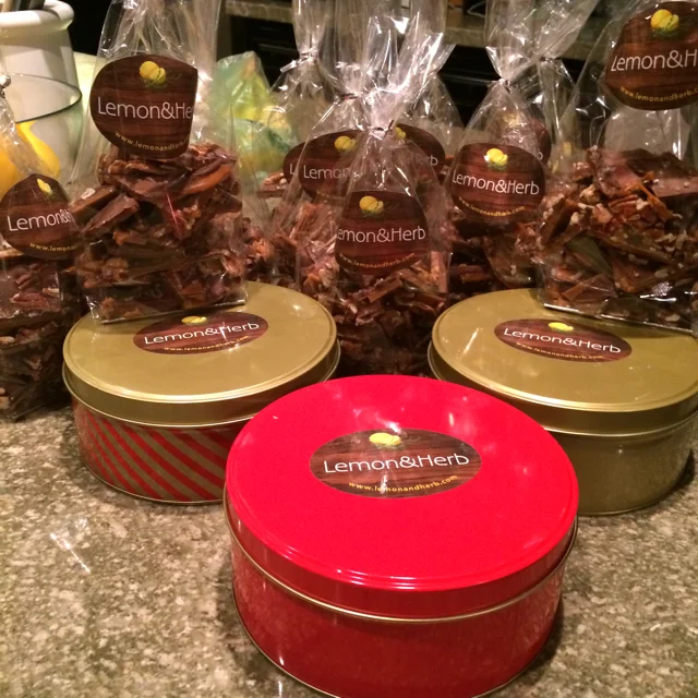 Chocolate Toffee Pecan Bark
